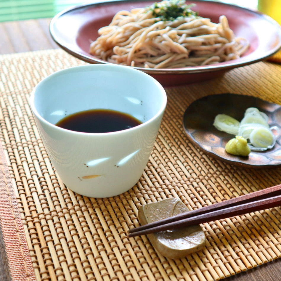 波佐見焼 カップ | ほたるメダカ 2個セット | M | 光春窯