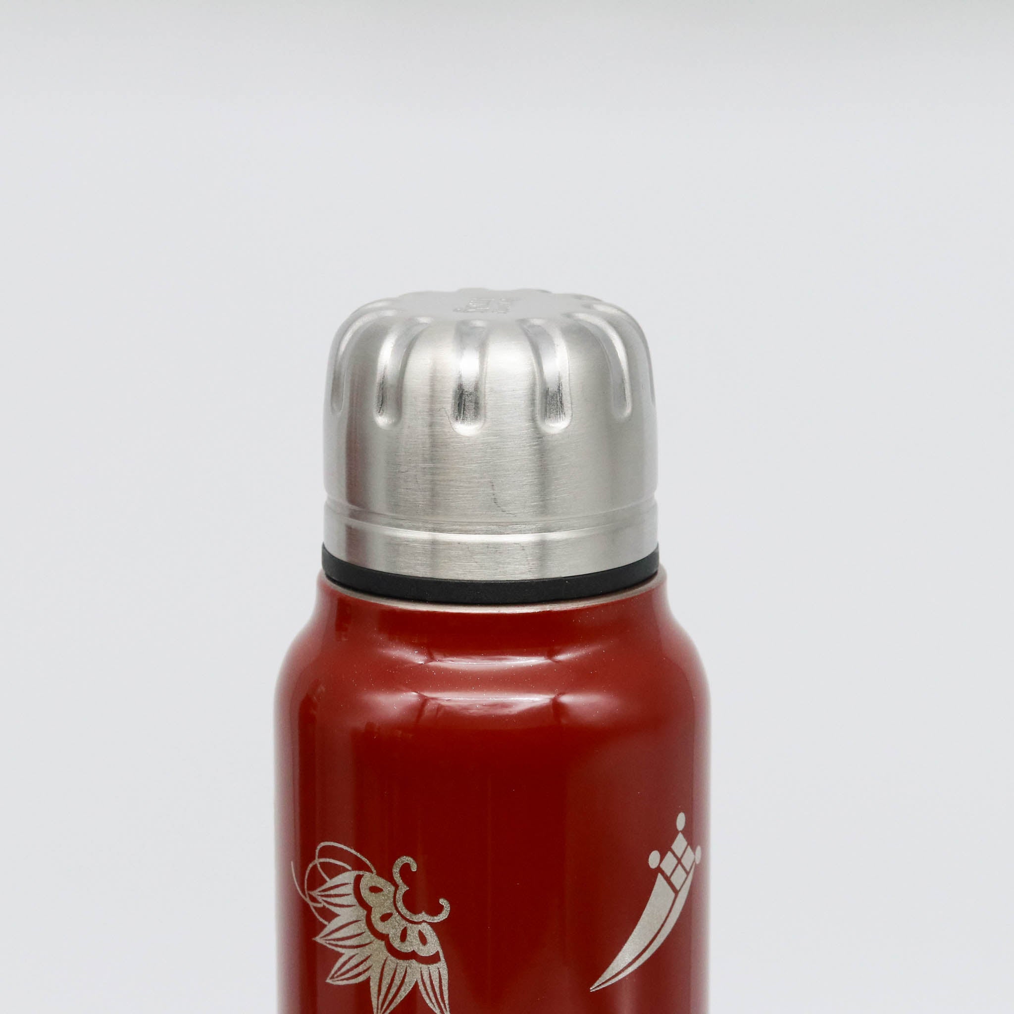 越前塗り マグボトル | うるしアンブレラボトル | 波千鳥 | 朱 | 土直漆器