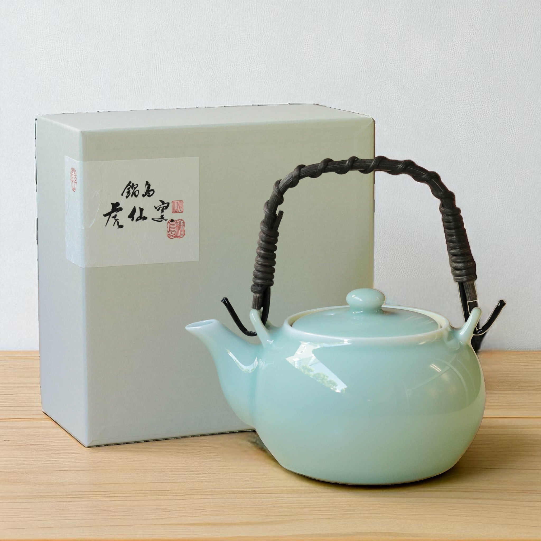 鍋島青磁 | 土瓶 | 鍋島虎仙窯