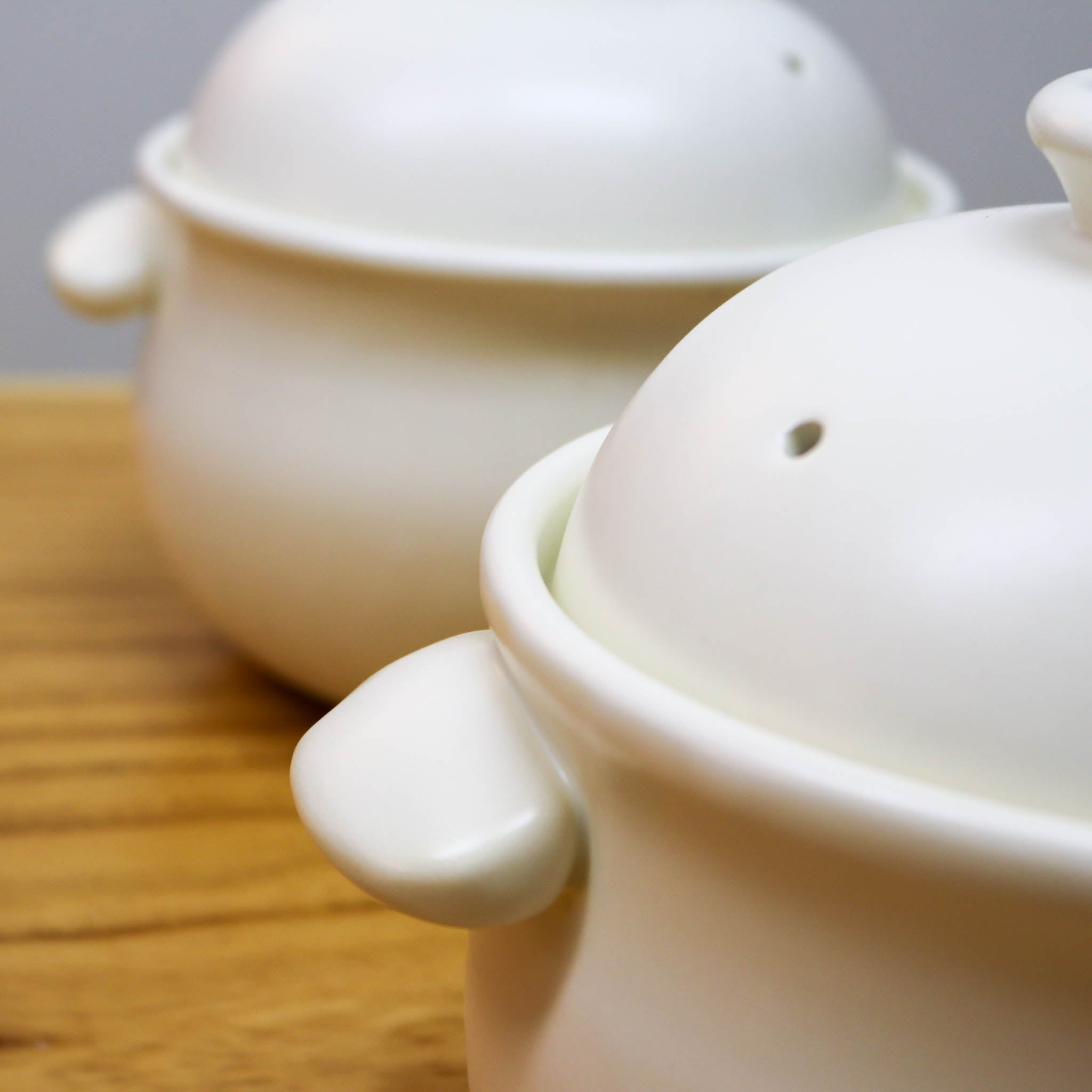 萬古焼 土鍋| ごはん鍋 3合 | 白 | たいせい窯