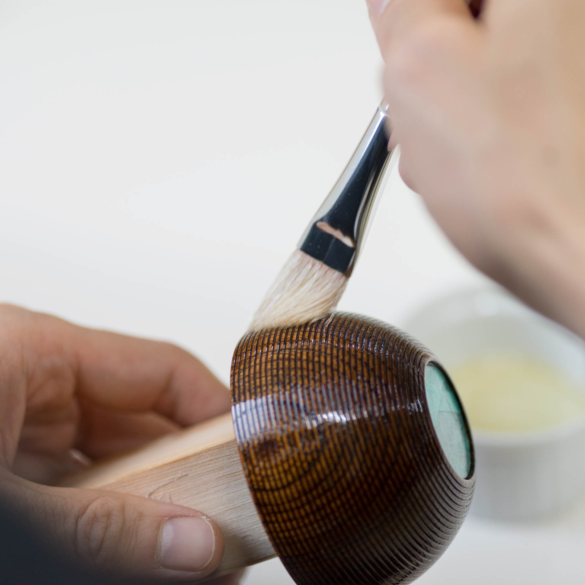 金沢金箔 小物入れ | 千筋 まり型 | 永遠色 | 箔座