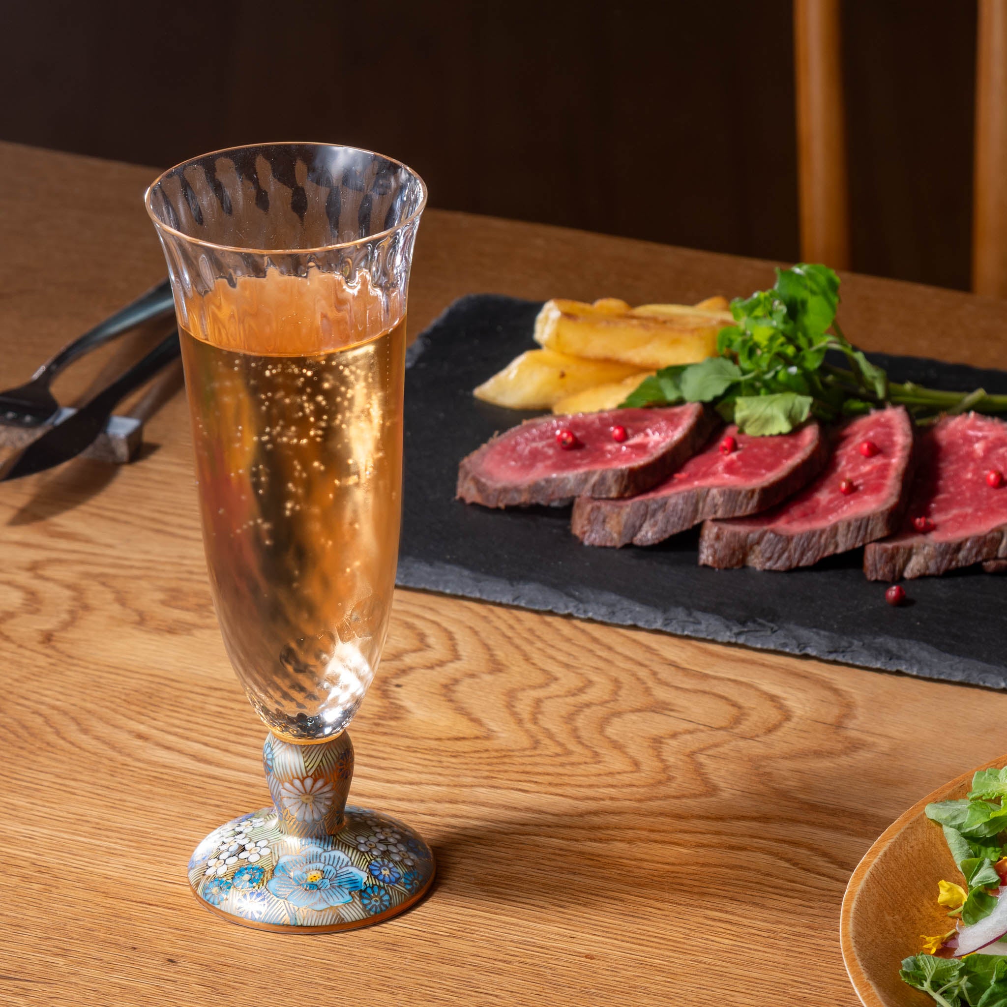 九谷和グラス | 麦酒グラス | 格子 | 選べる6種 | 清峰堂