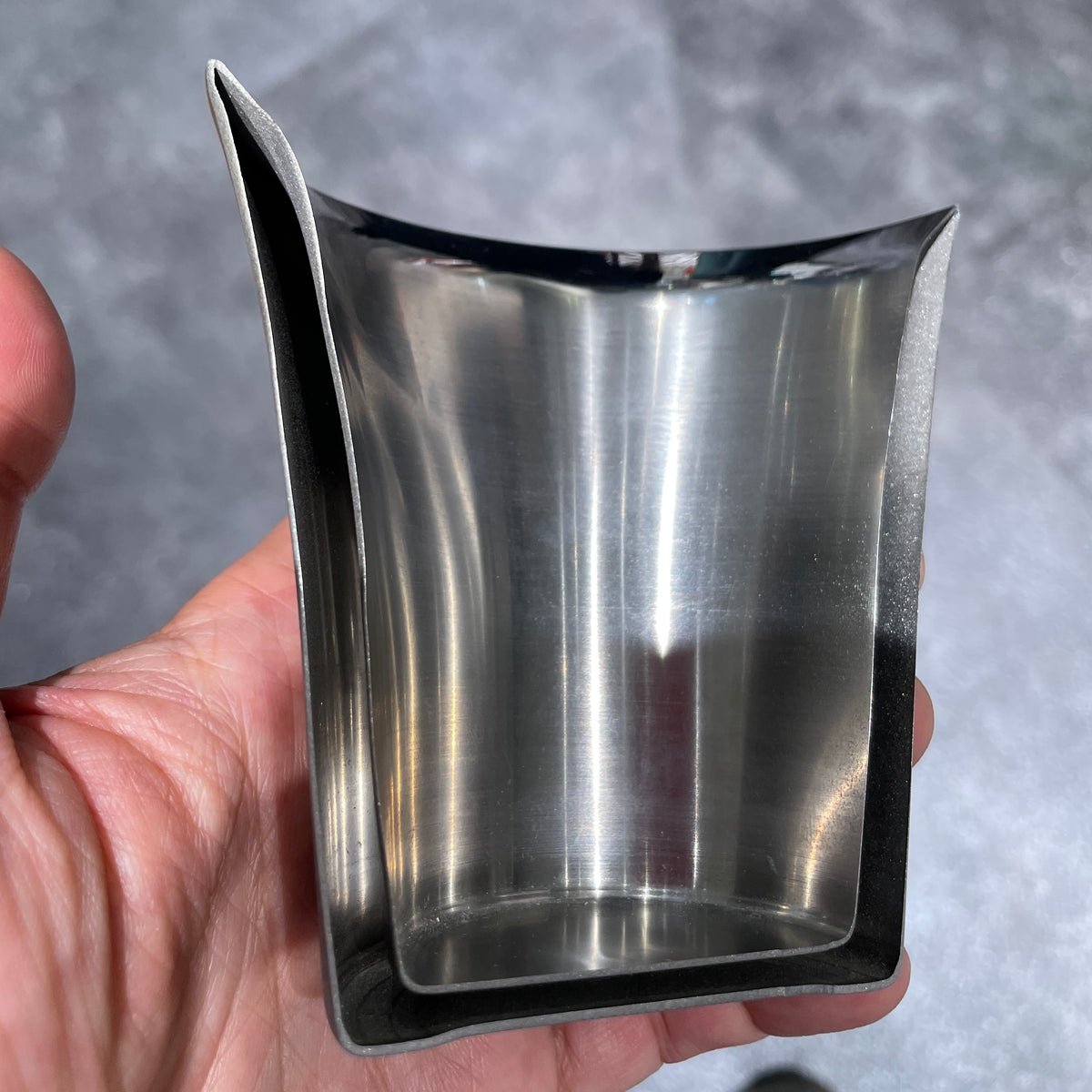 二重タンブラー | 折燕ORI-EN | 260ml ANTIQUE SILVER | アルチザン