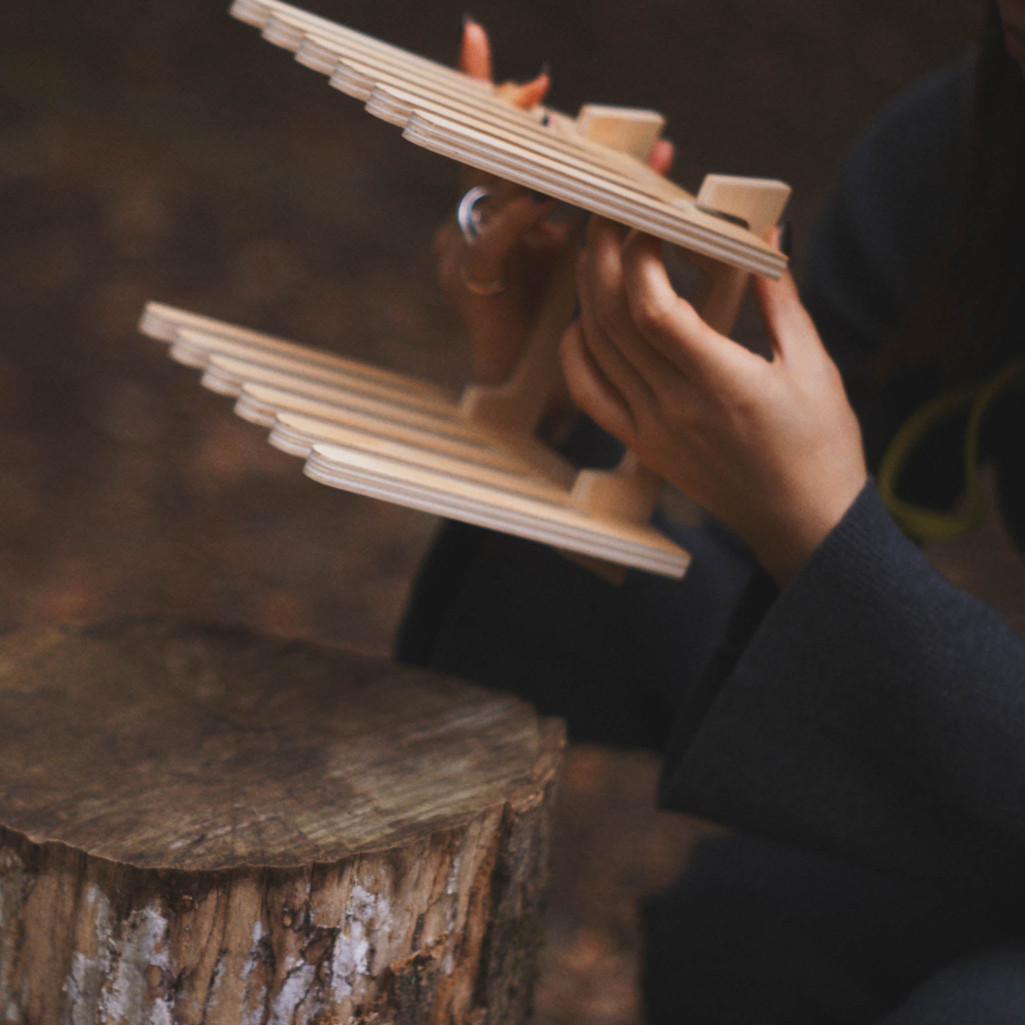 木工品 スタンド | my best stand | snow white | PLYWOOD laboratory