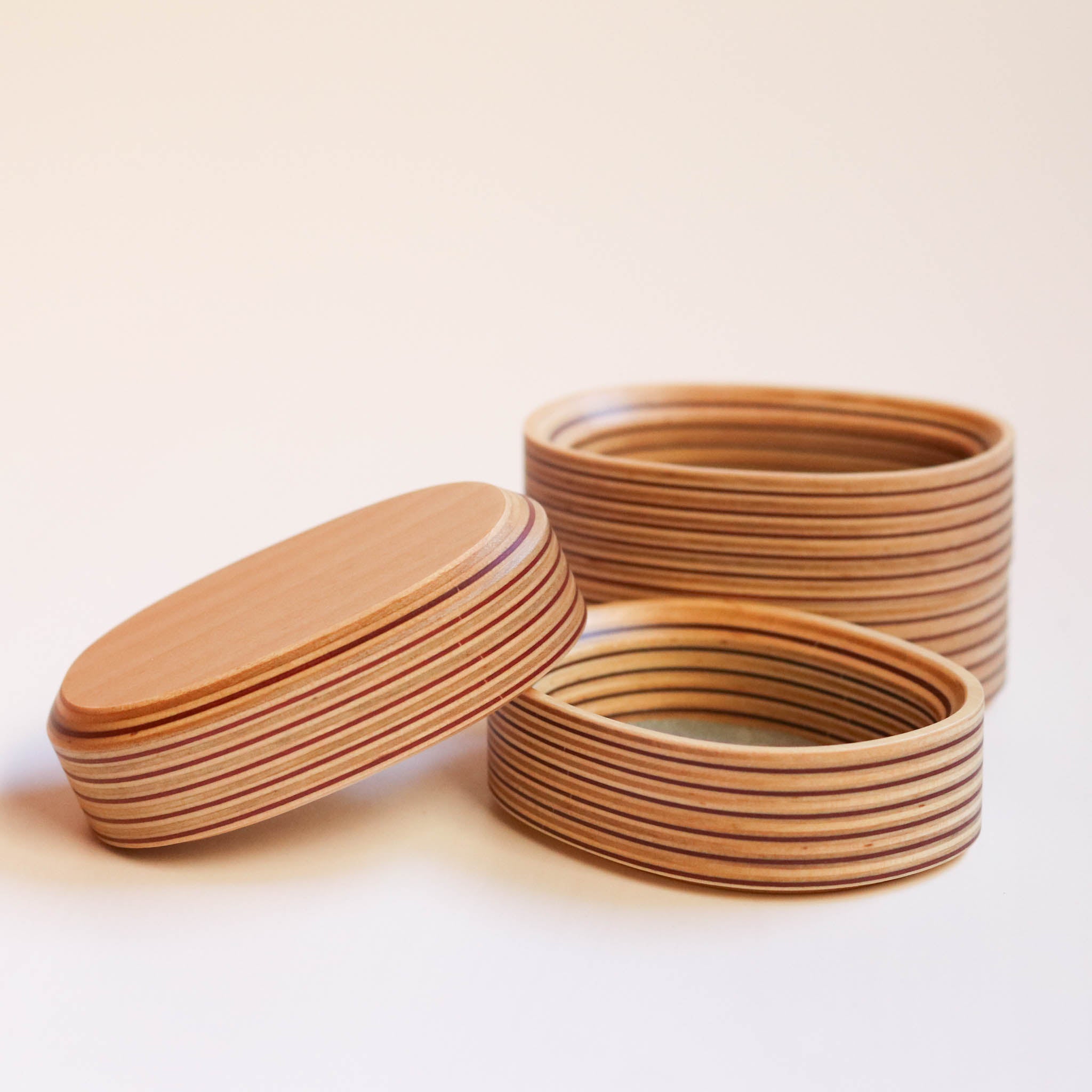 木工品 トレー | tower - oval | bordeaux | PLYWOOD laboratory
