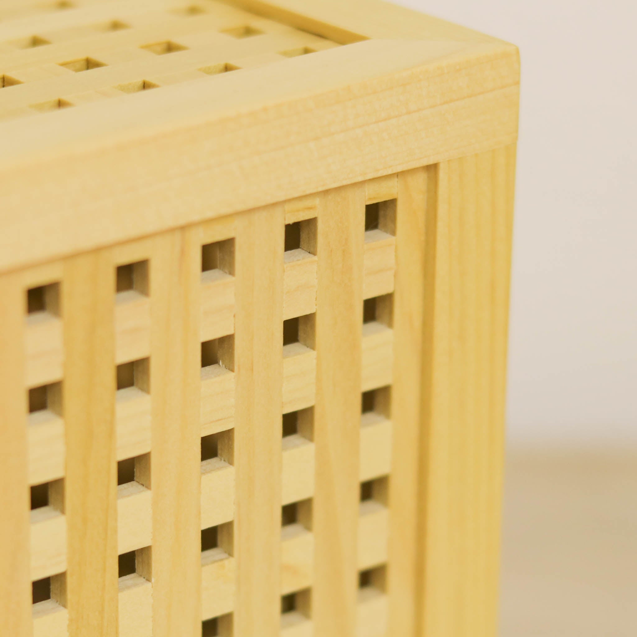 組子細工 テーブルランプ | ひかりの小箱2 | 木のあかり