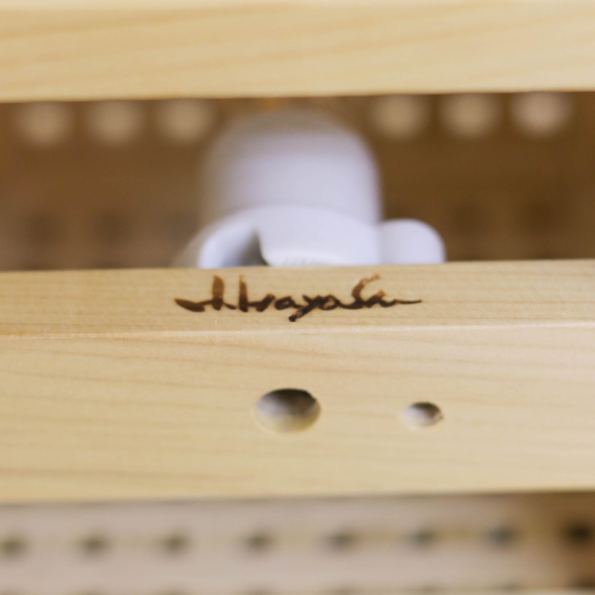 組子細工 テーブルランプ | ひかりの小箱2 | 木のあかり