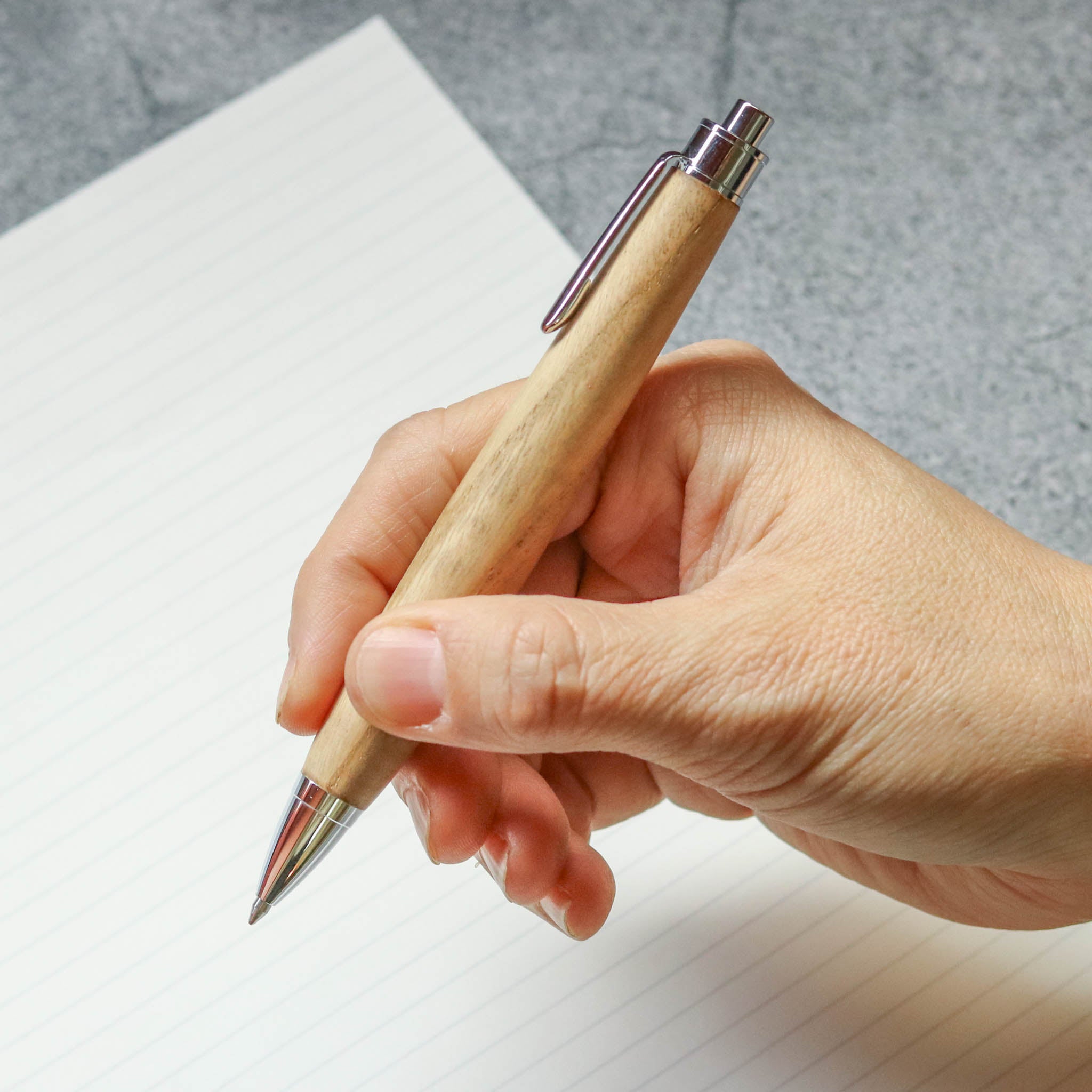 木軸ペン | 国産木 栗 クリ | 芯0.5mm | 木軸ペン工房 KIKI