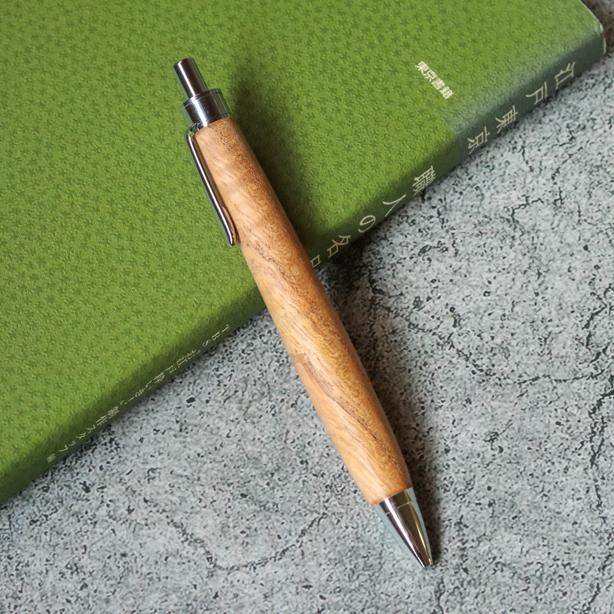 木軸ペン | 国産木 栴檀 センダン | 芯0.5mm | 木軸ペン工房 KIKI