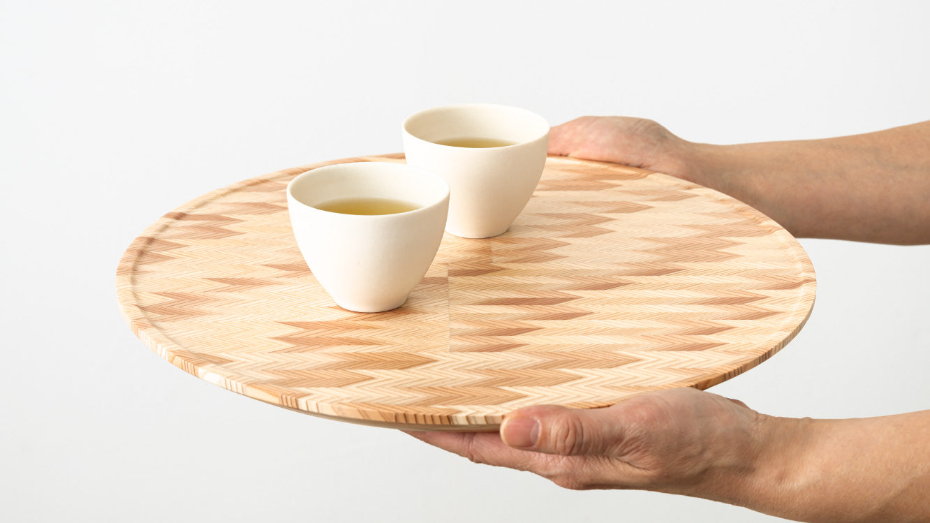 木工製品 インテリア | STOOL&TRAY TABLE | 矢絣 | ミマツ工芸