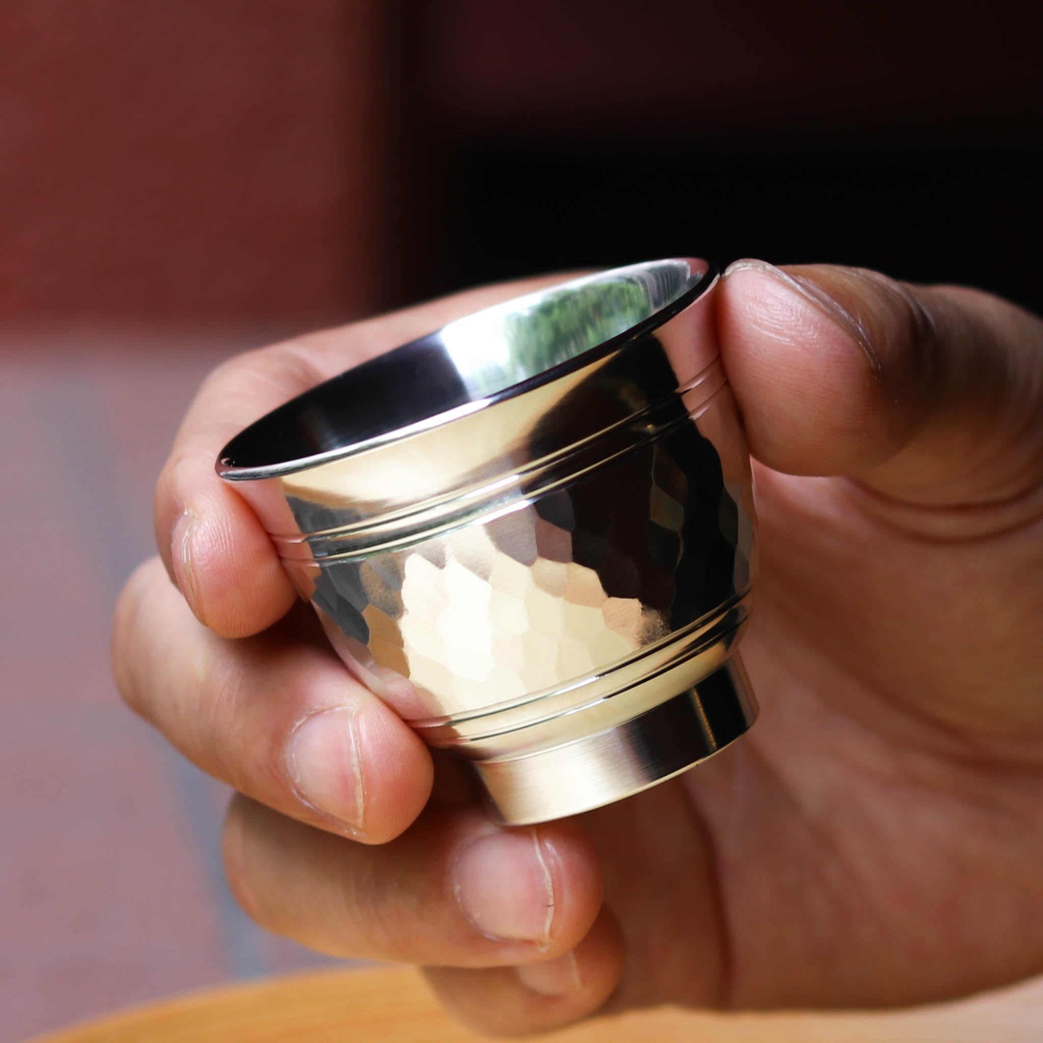 錫器 ぐい呑み | 碗型 | つちめ | 錫光