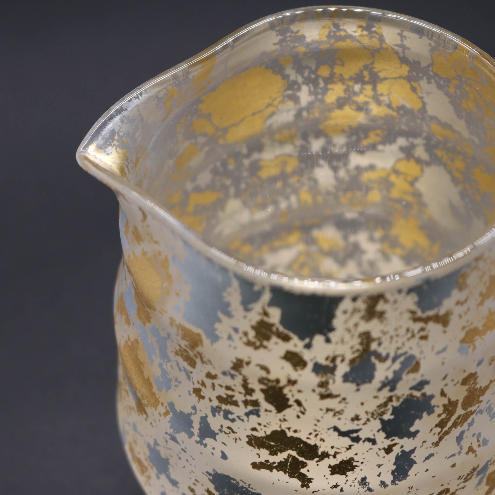 山中塗 酒器 | 喜箔グラス | 二合片口 | ウチキ