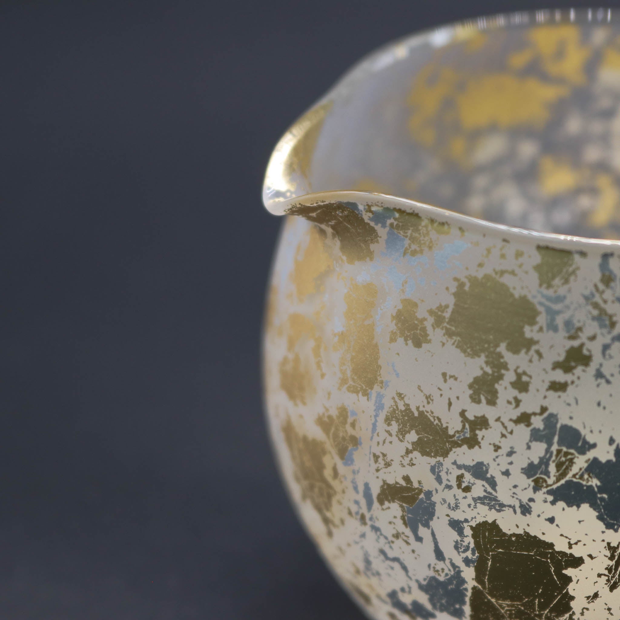 山中塗 酒器 | 喜箔グラス | 一合片口 | ウチキ