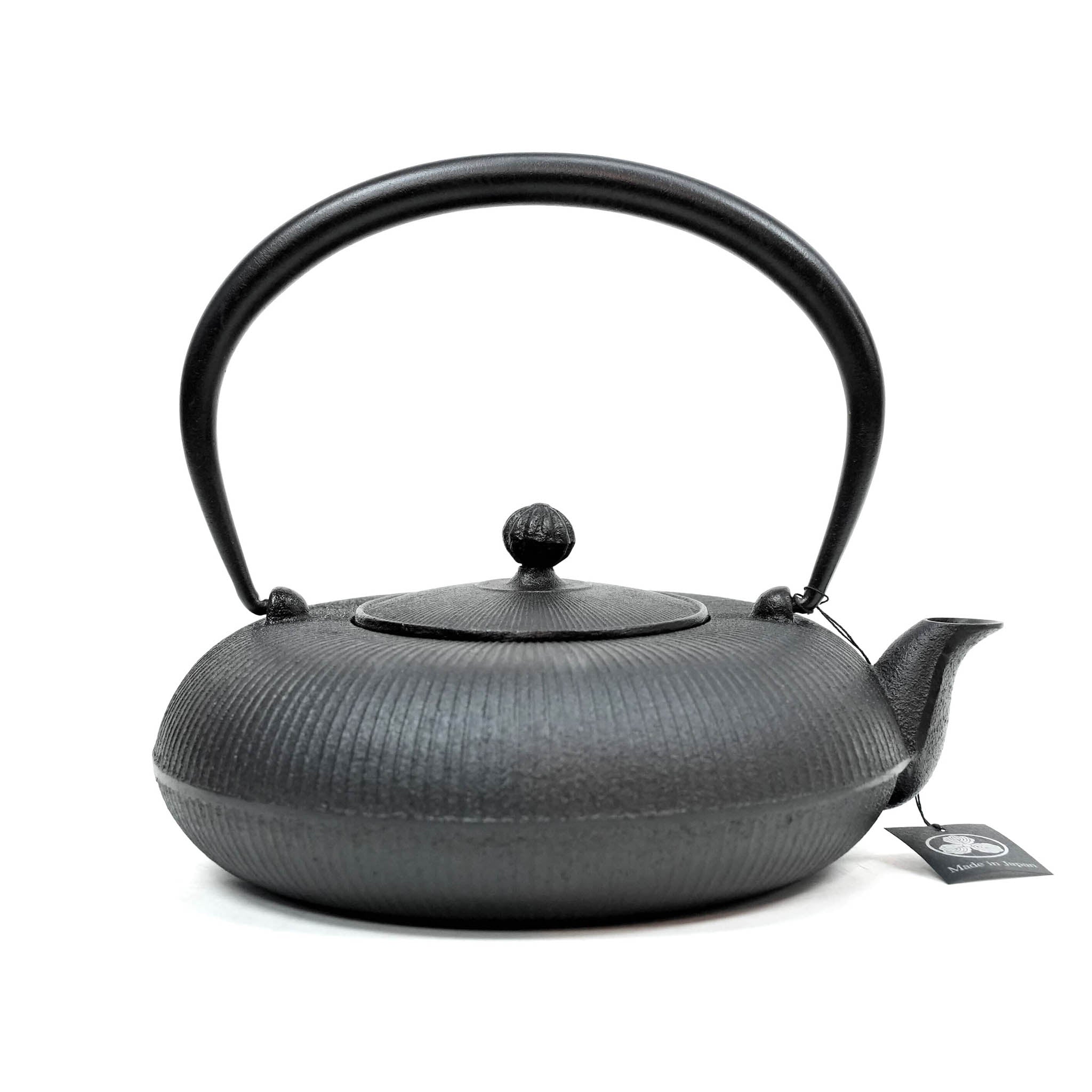 南部鉄器 鉄瓶 急須 | 立目 0.8L | 黒 | 及富