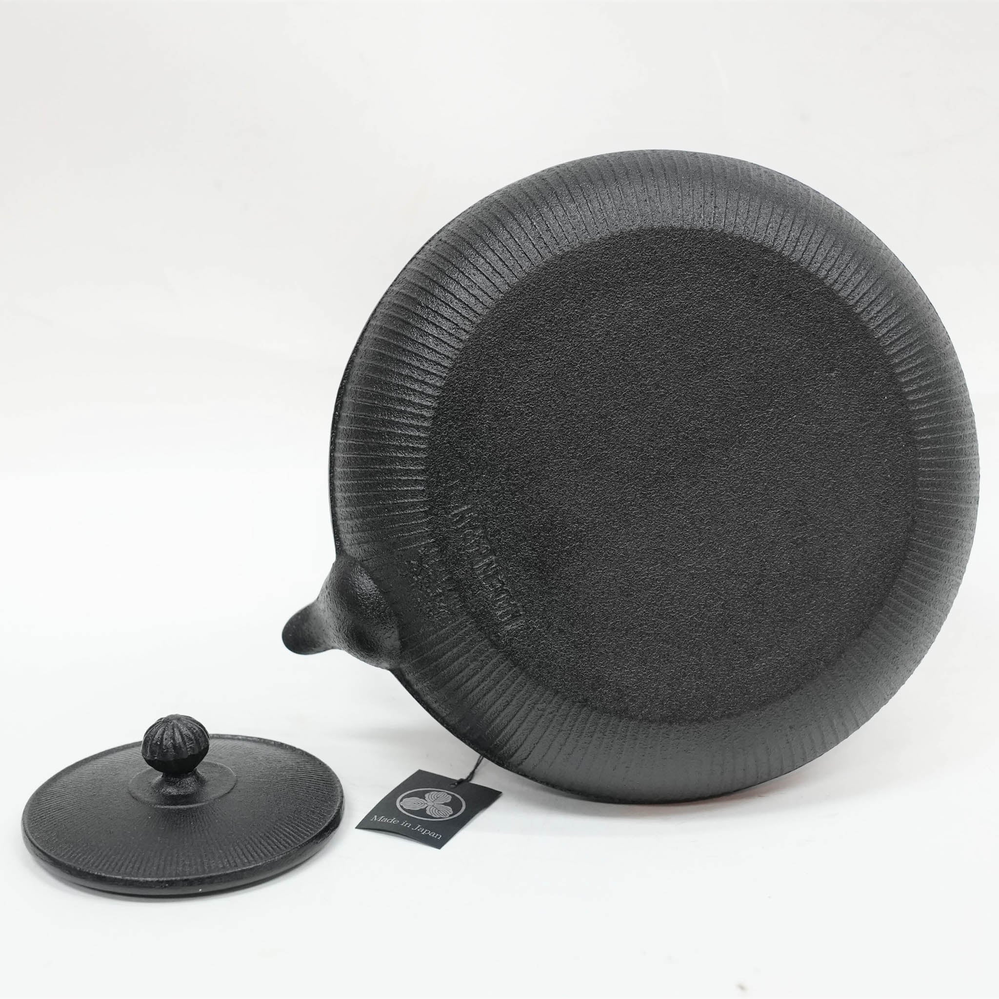 南部鉄器 鉄瓶 急須 | 立目 0.8L | 黒 | 及富