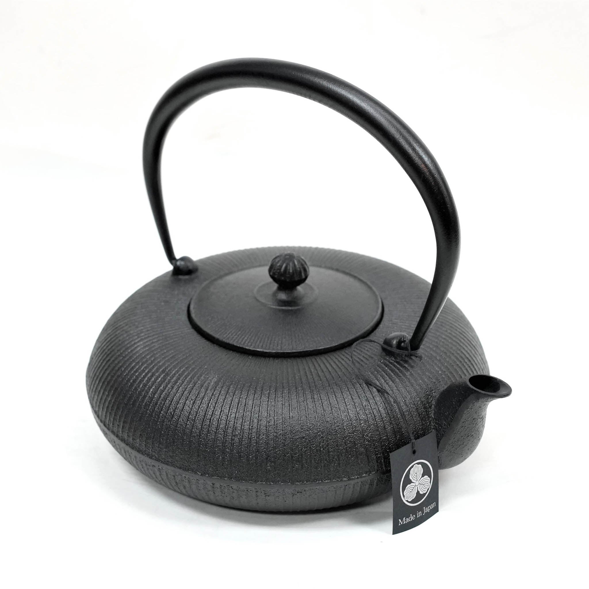 南部鉄器 鉄瓶 急須 | 立目 0.8L | 黒 | 及富