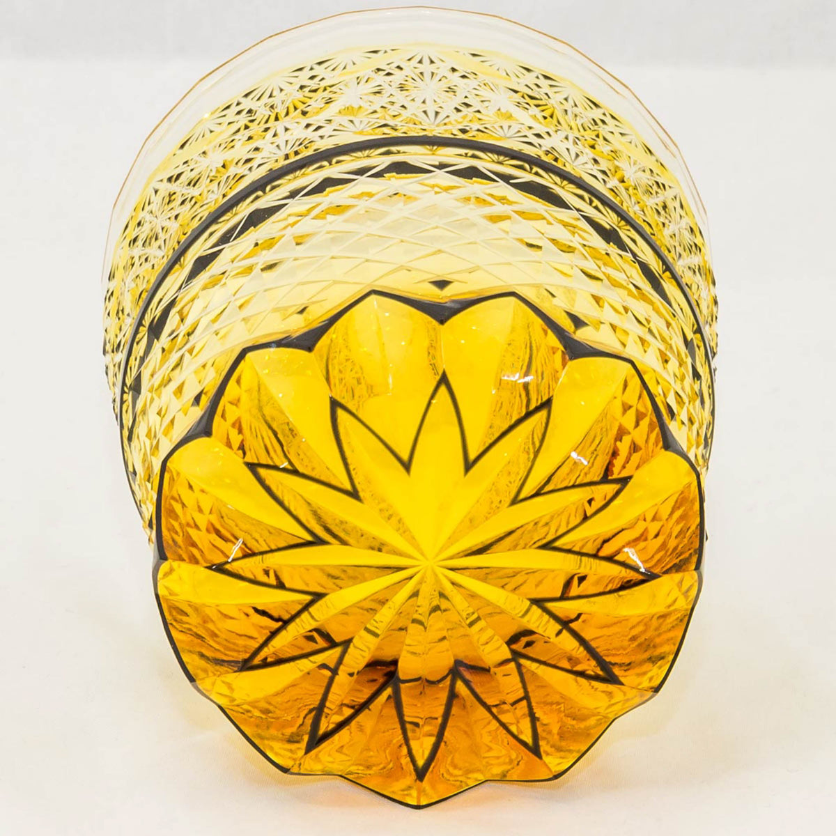 小樽切子 オールドグラス | 燦 | 黒琥珀 | 深川硝子工芸