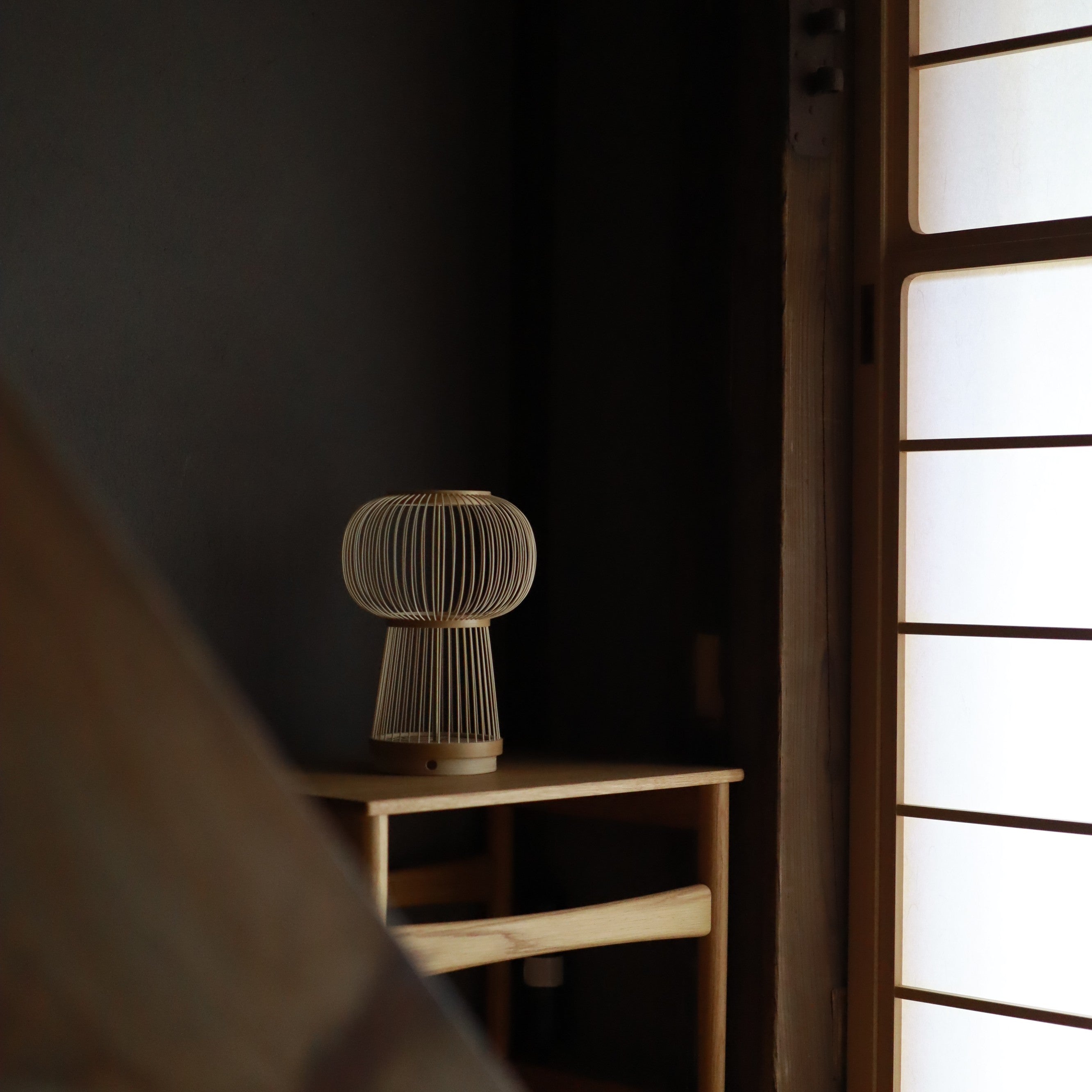 駿河竹千筋細工 ランプスタンド | 千空 | hounobi