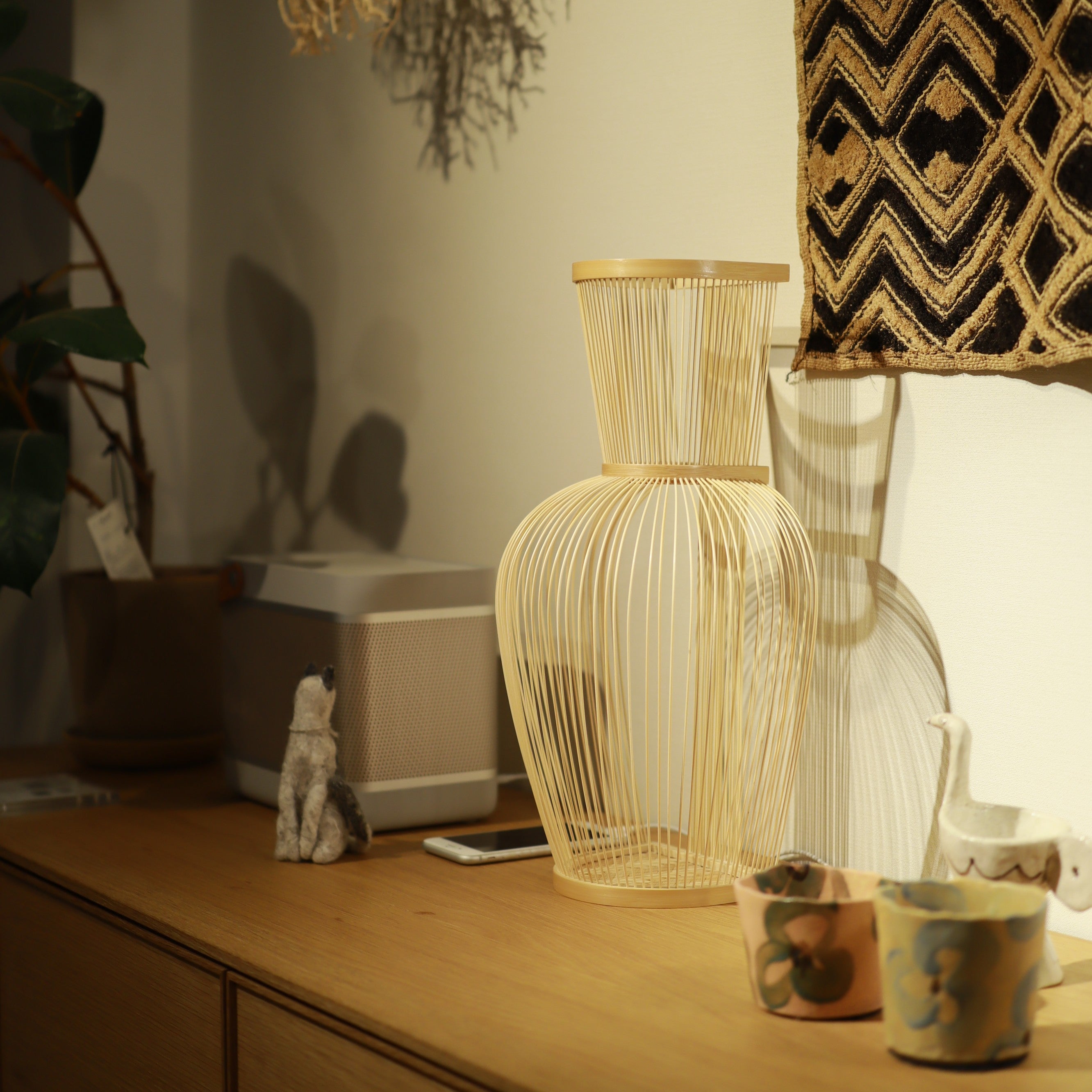 駿河竹千筋細工 花瓶 | イレギュラー | hounobi