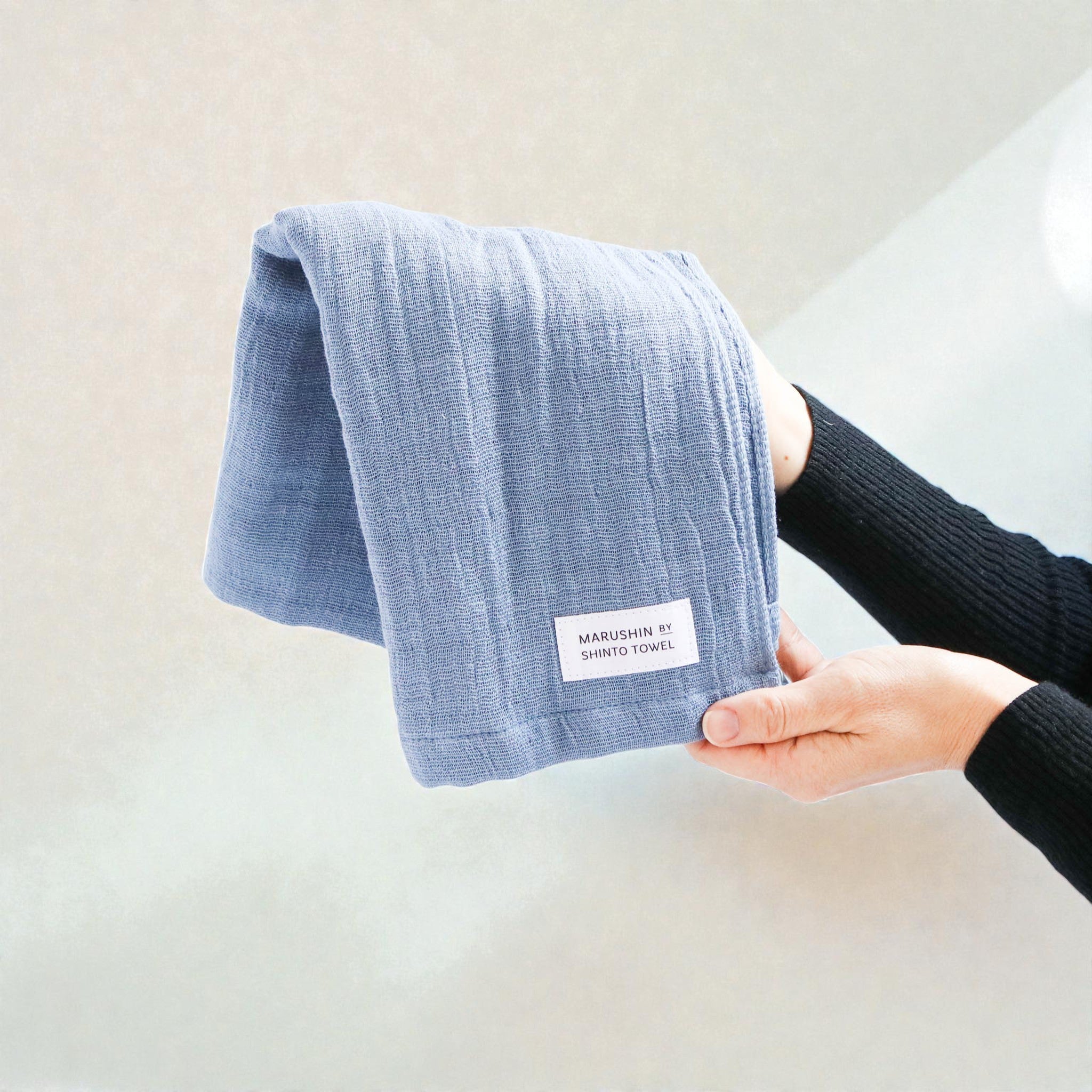 泉州タオル | ランダムガーゼ | フェイス・ハンドタオルセット2 | MARUSHIN by SHINTO TOWEL