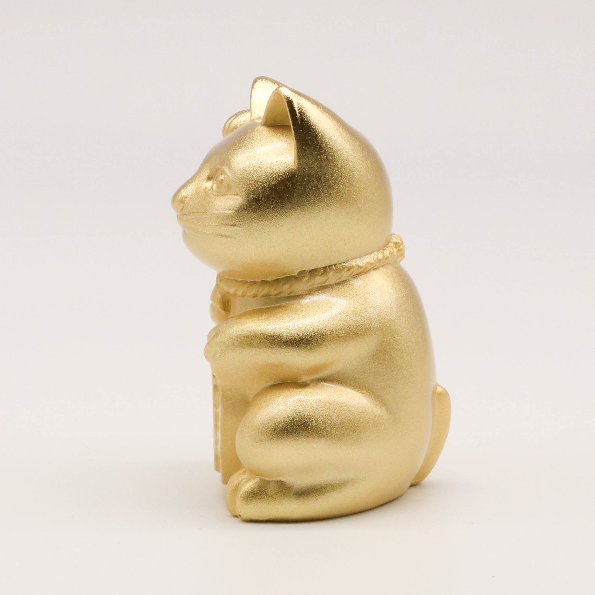 高岡銅器 | 招き猫 | 消金・金蒔絵仕上げ | 銀雅堂