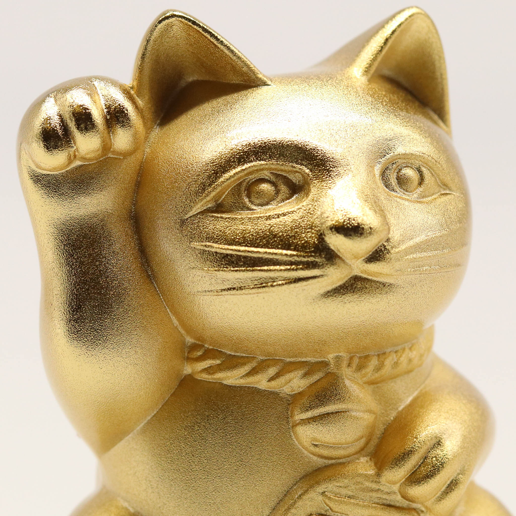 高岡銅器 | 招き猫 | 消金・金蒔絵仕上げ | 銀雅堂