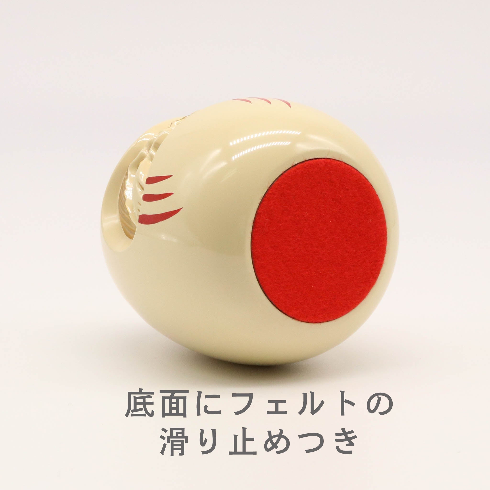 高岡銅器 | 達磨 | 白漆・金蒔絵仕上げ | 銀雅堂