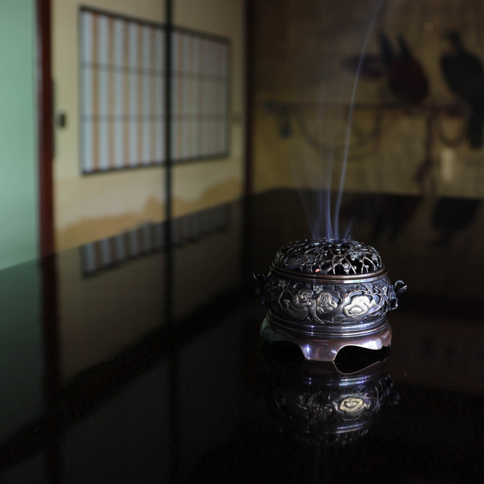 高岡銅器 香炉 | 福徳 | 銅 | 喜泉堂