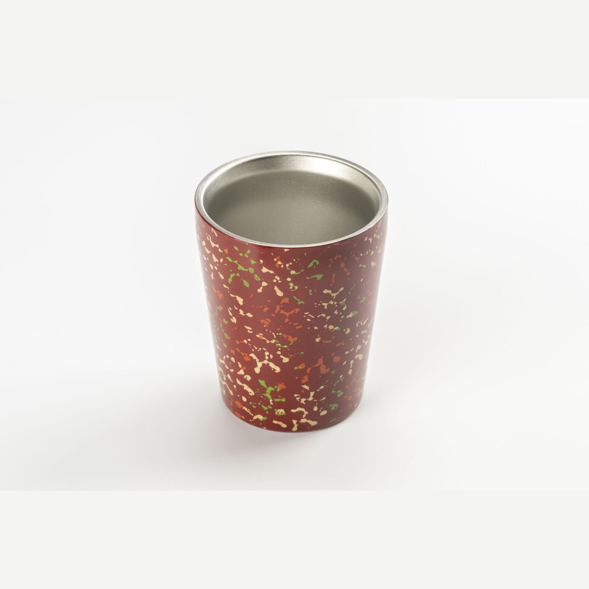 津軽塗 | 二重構造 ステンレスカップ | 変り塗 茜 | 小林漆器