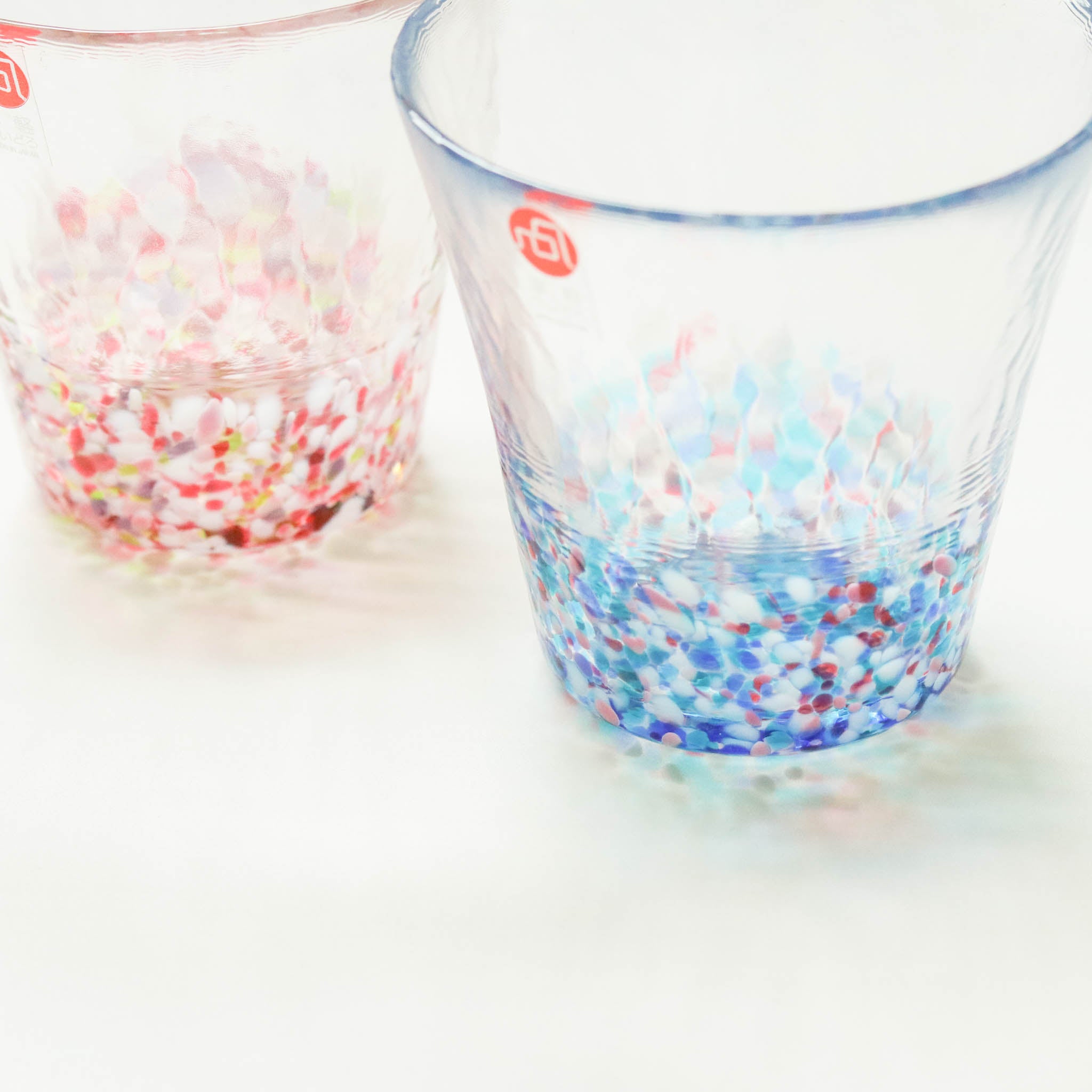 津軽びいどろ グラスペア | にほんの色ふうけい | 春麗ら | 北洋硝子