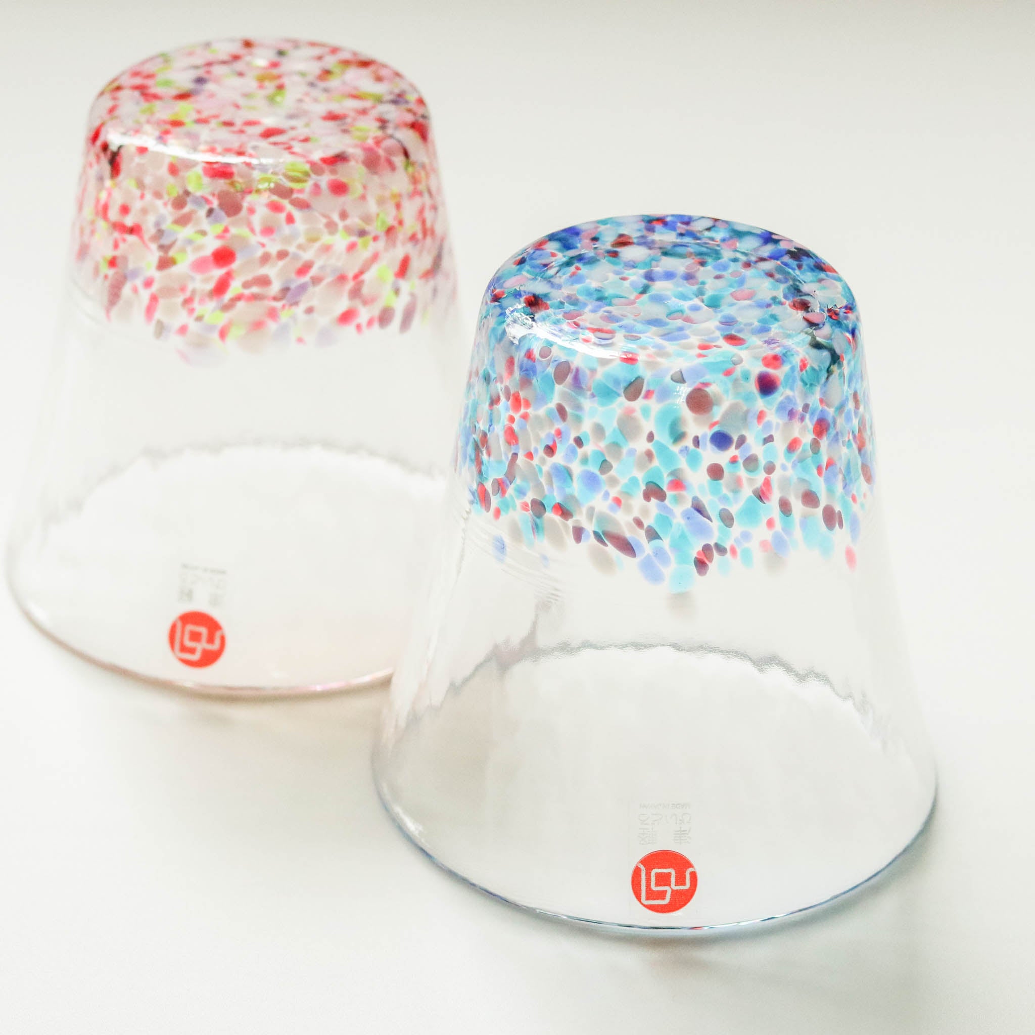 津軽びいどろ グラスペア | にほんの色ふうけい | 春麗ら | 北洋硝子