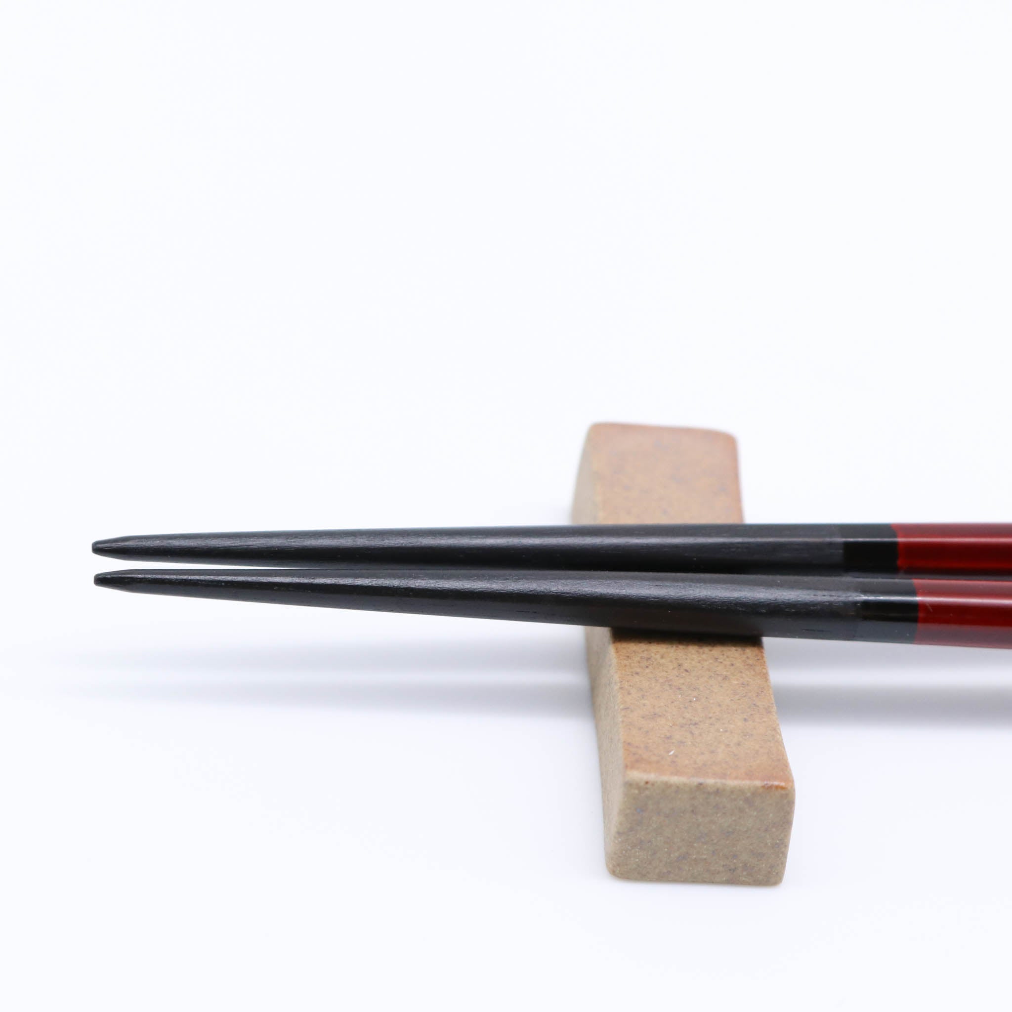 若狭塗 ペア箸 | 八角 桐箱入り | 黒檀 | マツ勘