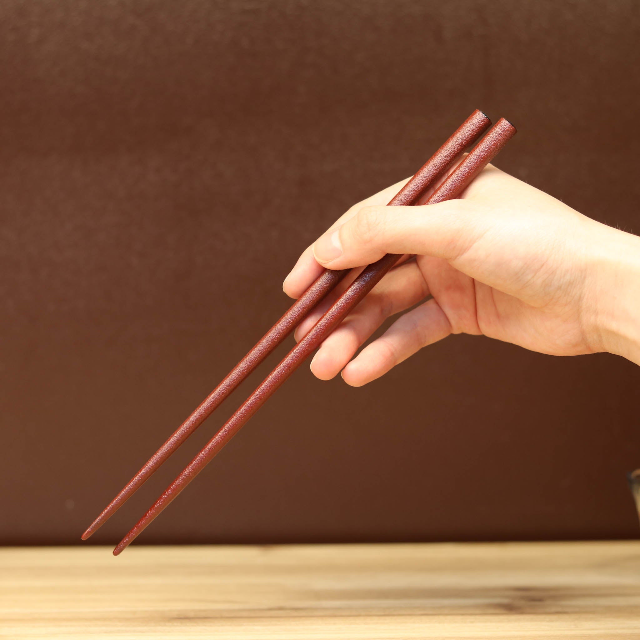 輪島塗 夫婦箸 | 乾漆 桐箱入 | 22.5cm | 大藤漆器店