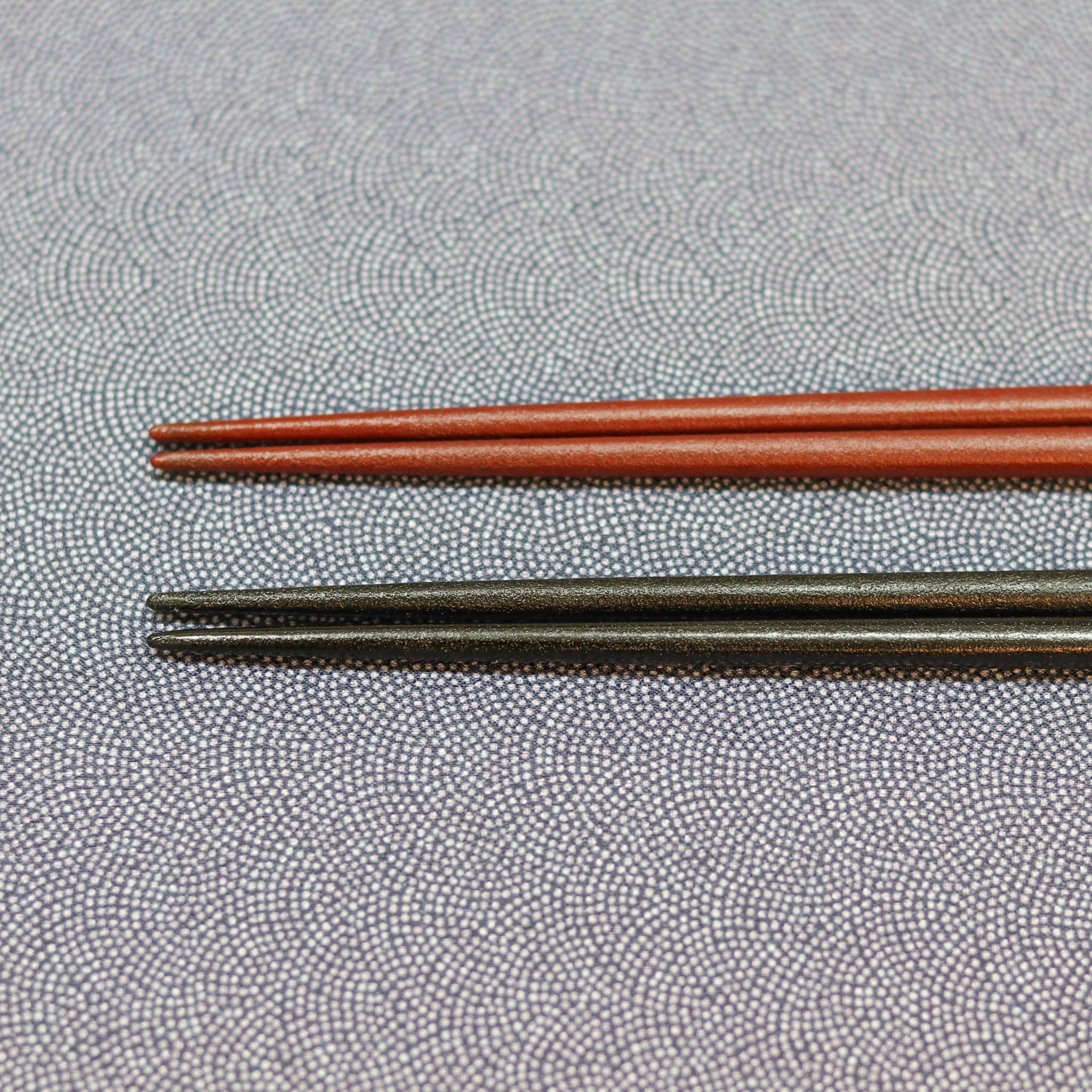 輪島塗 夫婦箸 | 乾漆 桐箱入 | 22.5cm | 大藤漆器店