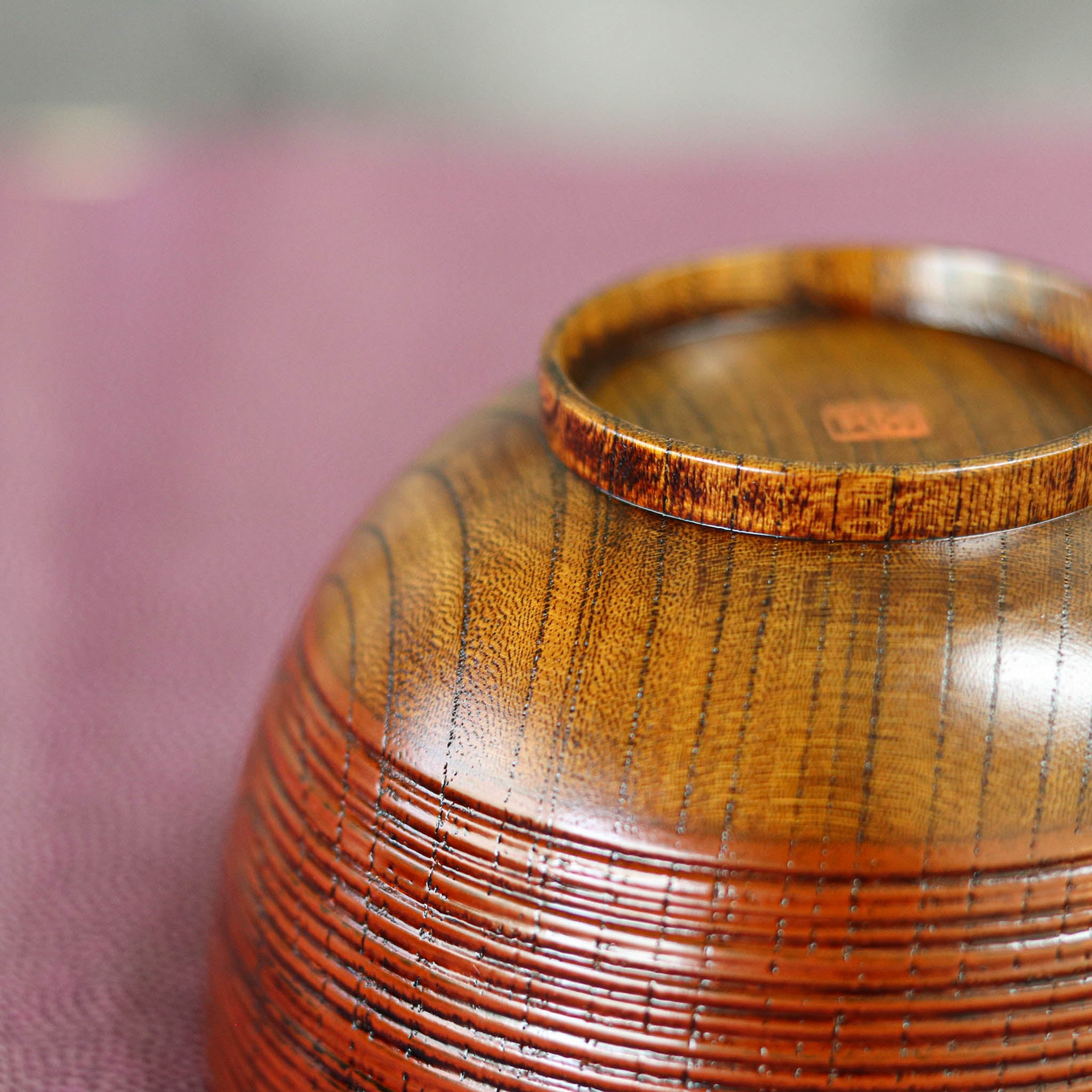 山中漆器 お碗 | 欅根来曙塗分 | 夫婦椀 | 大島東太郎商店