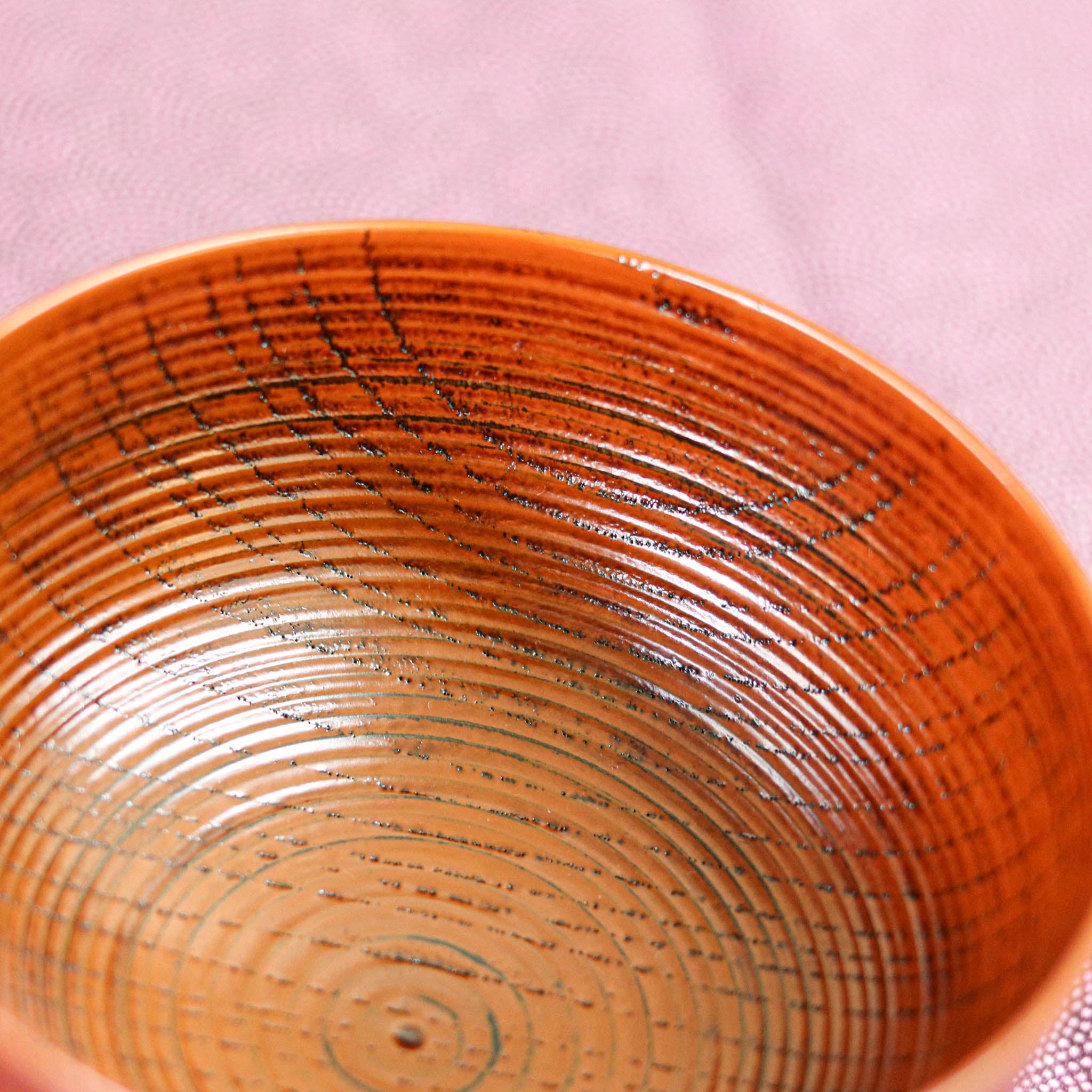 山中漆器 お碗 | 欅根来曙塗分 | 夫婦椀 | 大島東太郎商店