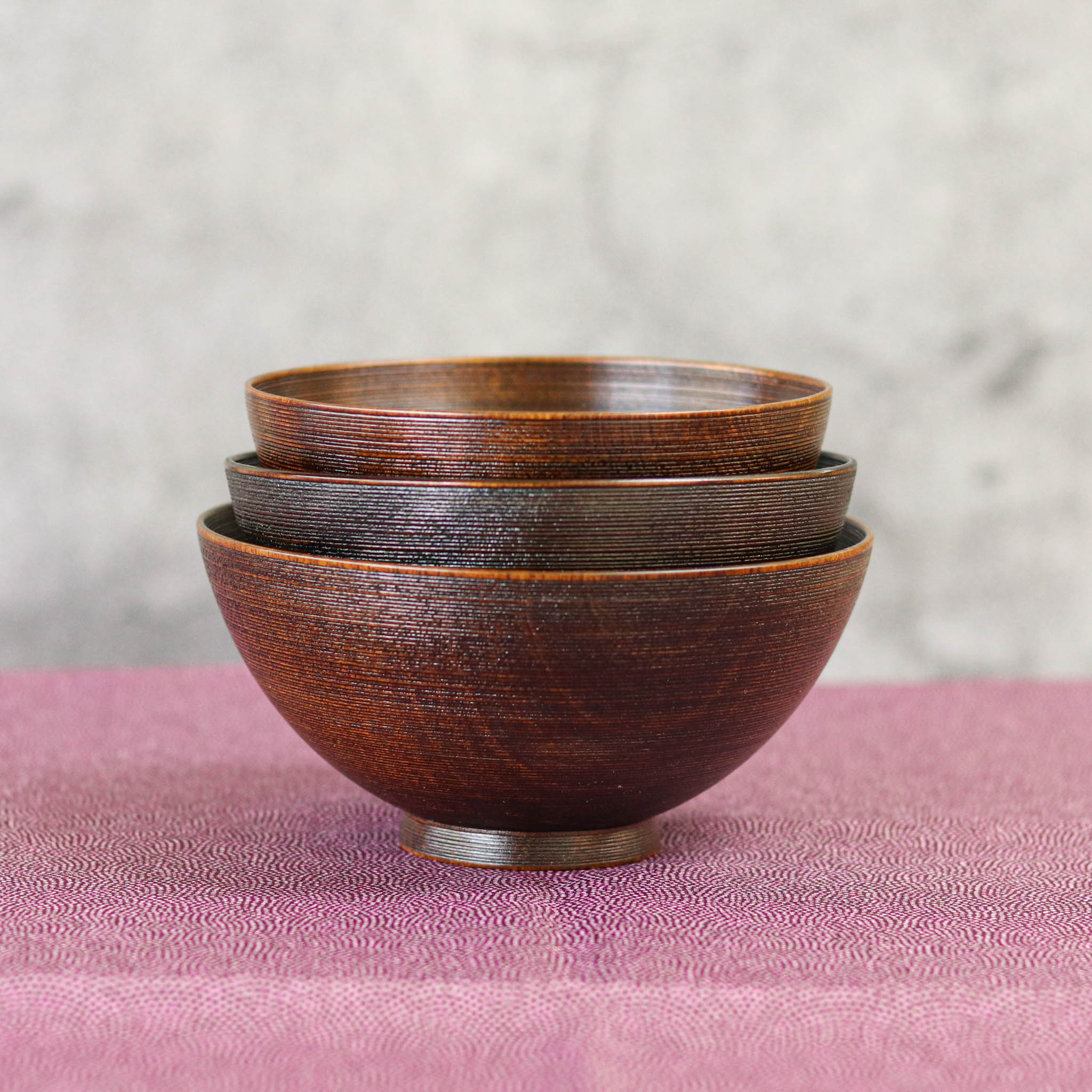 山中漆器 お碗 | コットン汁椀 | 14cm | 大島東太郎商店