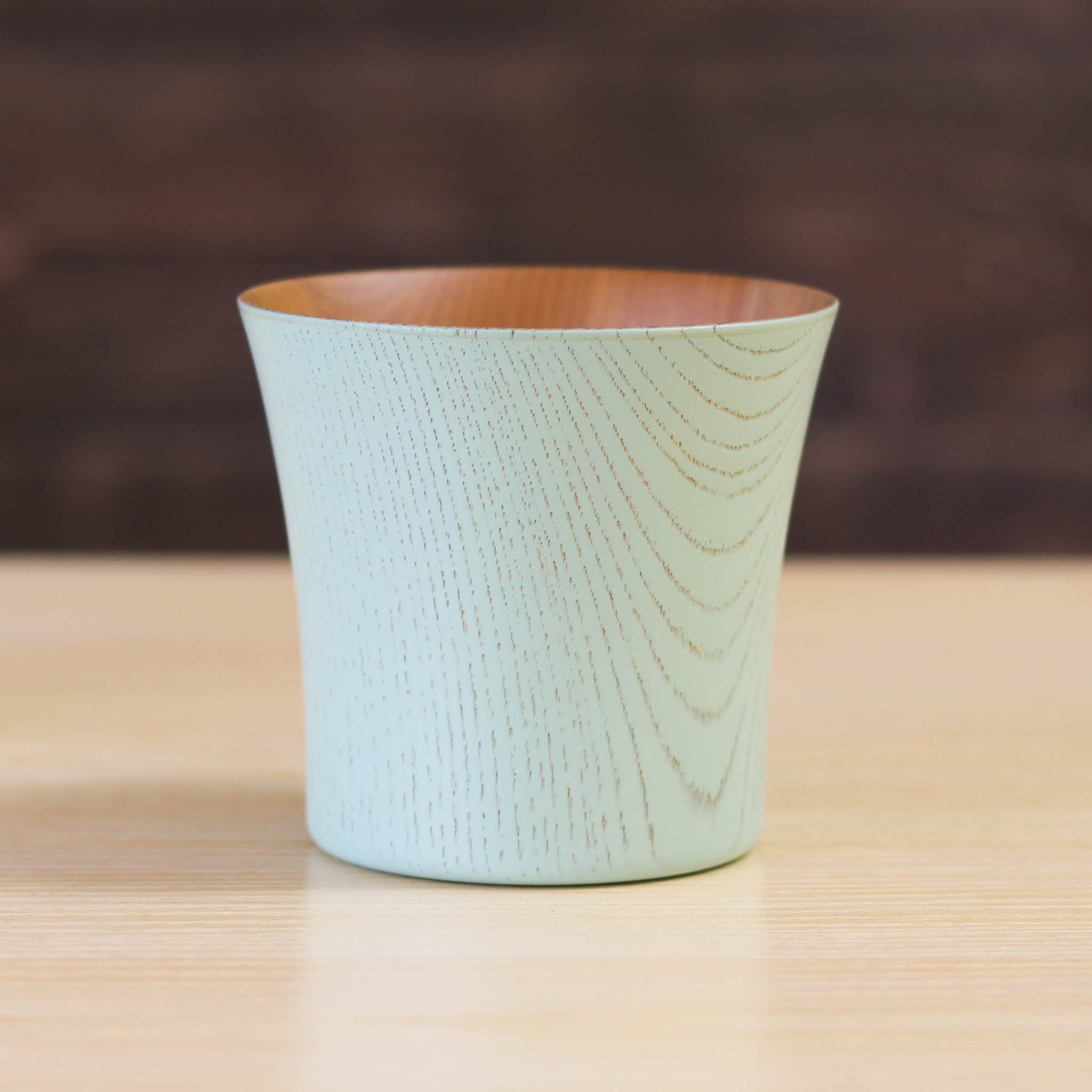 山中漆器 カップ | とりどりかっぷ | ミント 小 | 山崎又一商店