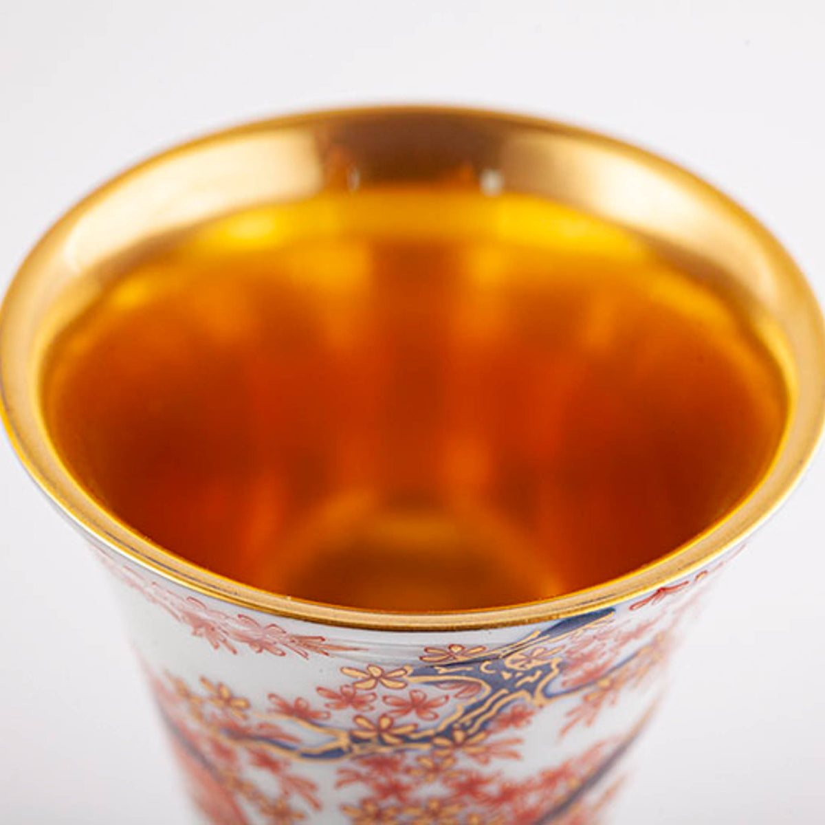 有田焼 | ワインカップ 大 | 染錦岩花鳥文 | 賞美堂