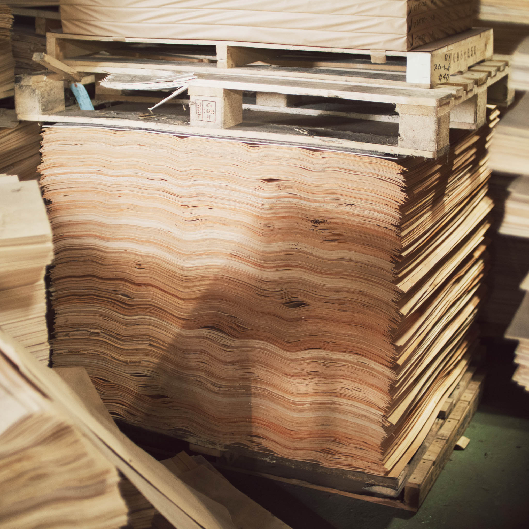 木工品 フォトフレーム | PW frame S1 | blue-green | PLYWOOD laboratory