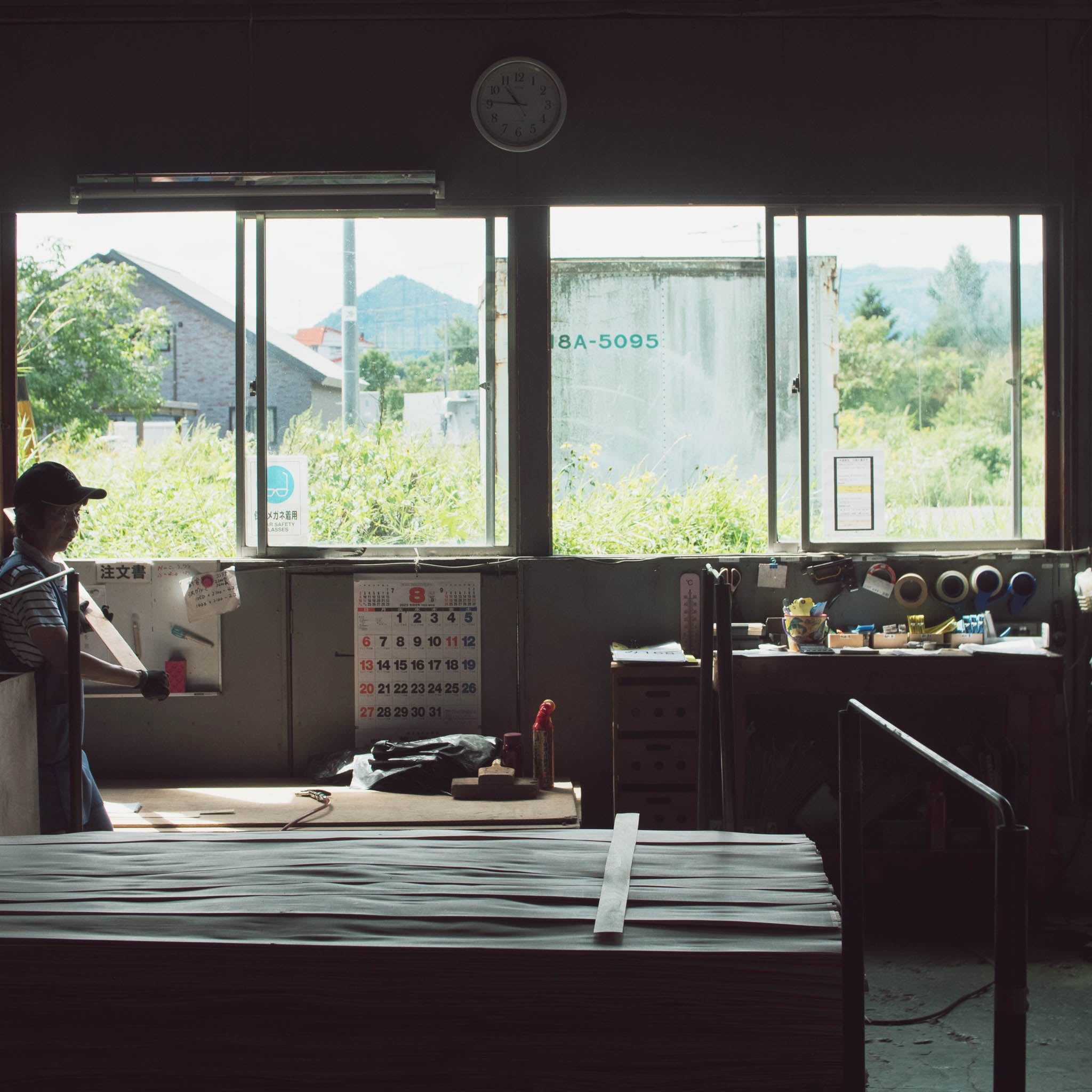 木工品 フォトフレーム | PW frame S1 | blue-green | PLYWOOD laboratory