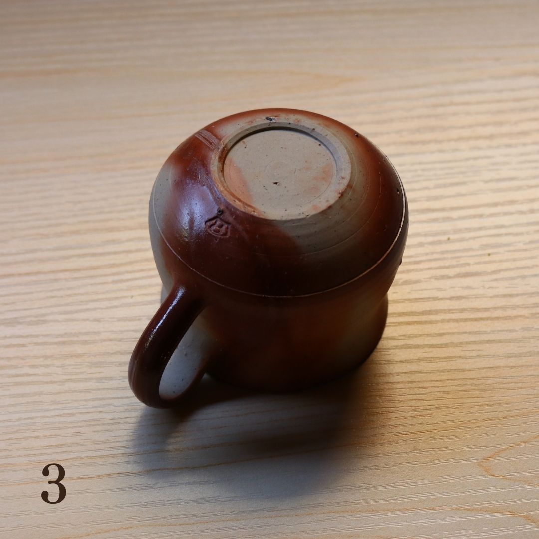 備前焼 | コーヒーカップ 1点もの | 緋襷 ひだすき | 森一朗