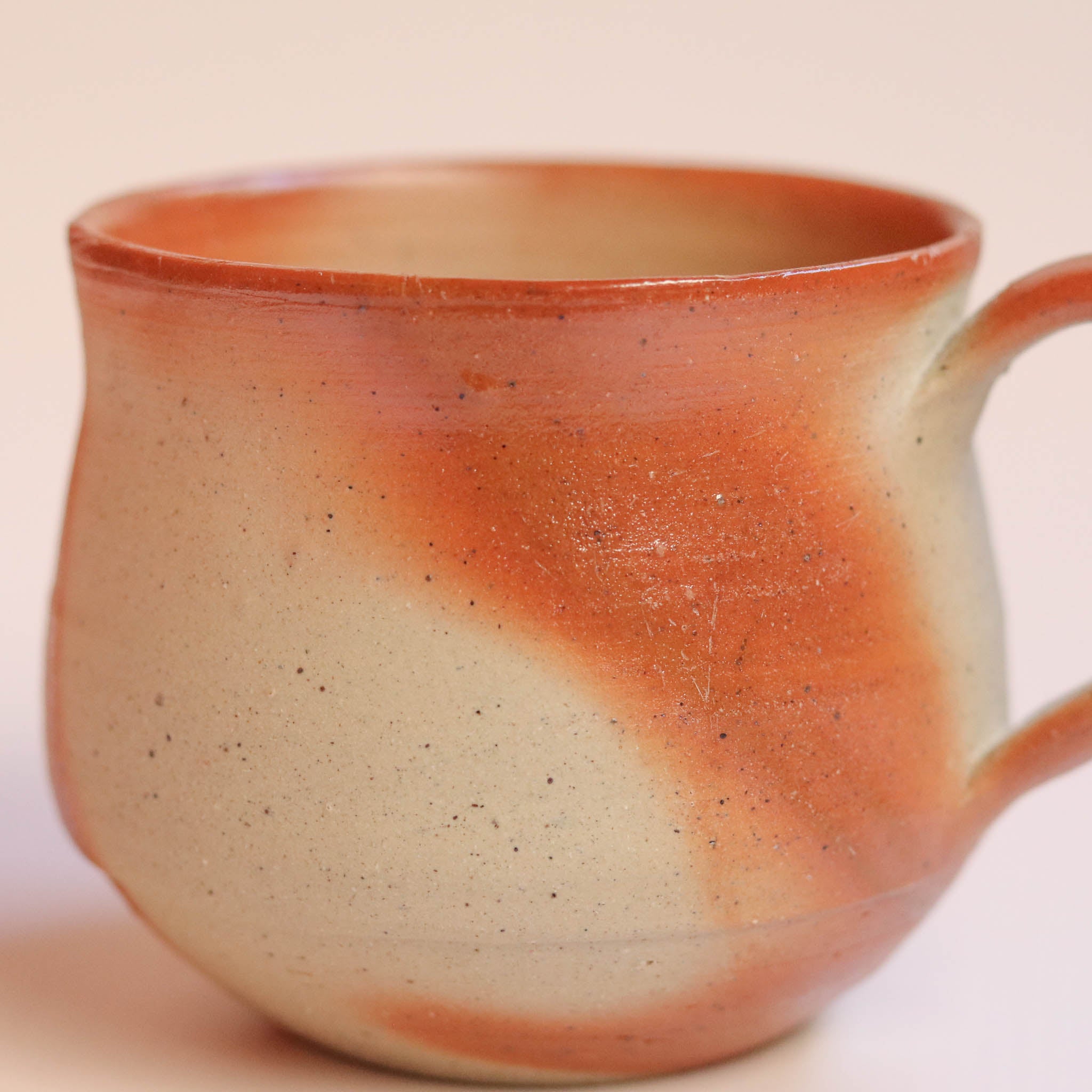 備前焼 | コーヒーカップ 1点もの | 緋襷 ひだすき | 森一朗