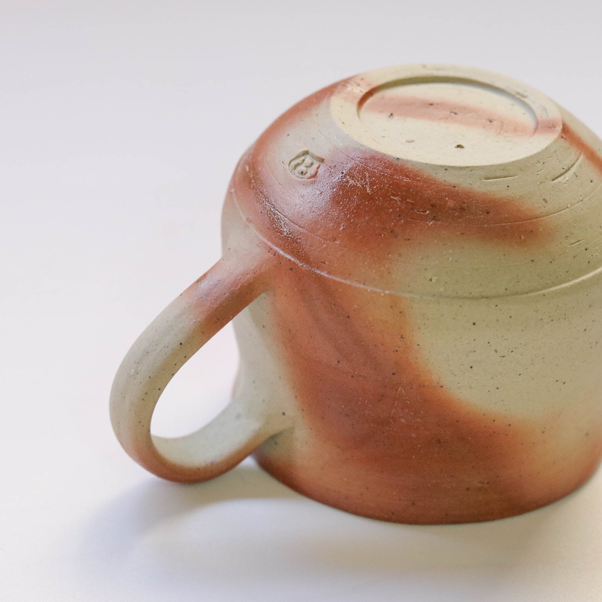 備前焼 | コーヒーカップ 1点もの | 緋襷 ひだすき | 森一朗