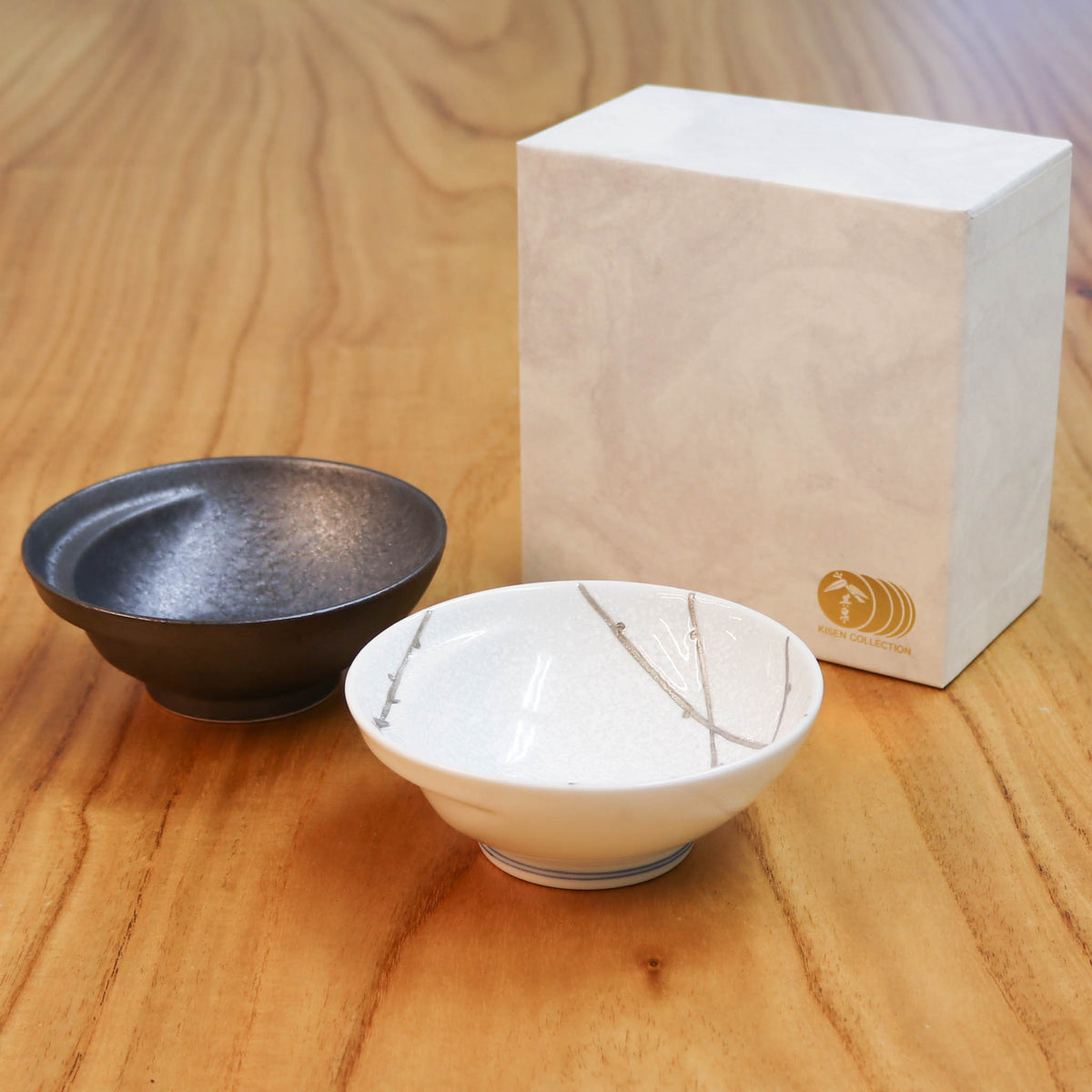 有田焼 | お鍋の取り皿 Cacomi 2枚セット | 樹氷 結晶 | 賞美堂