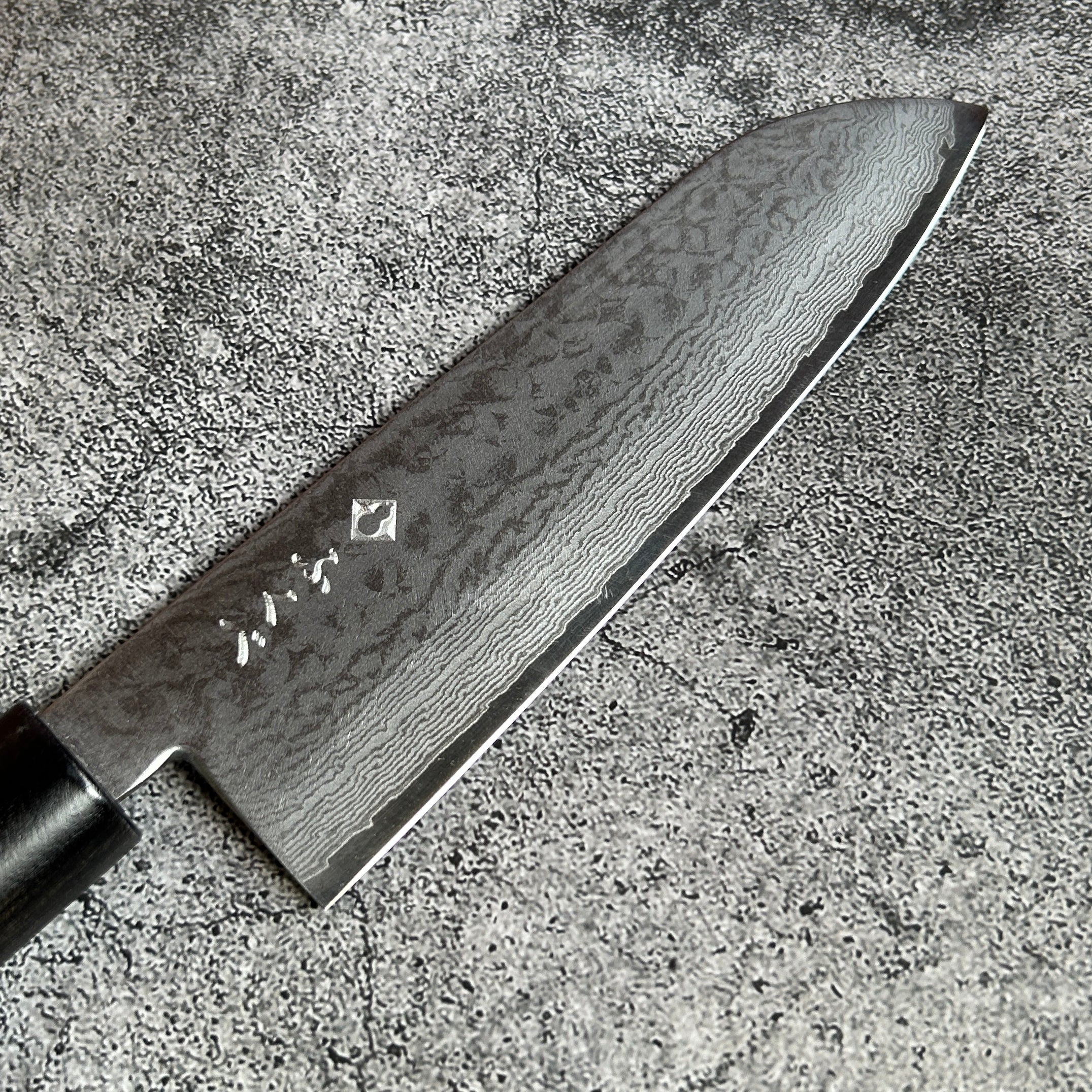 三徳包丁 | ダマスカス VG10 16層 | 165mm | ふくべ鍛冶