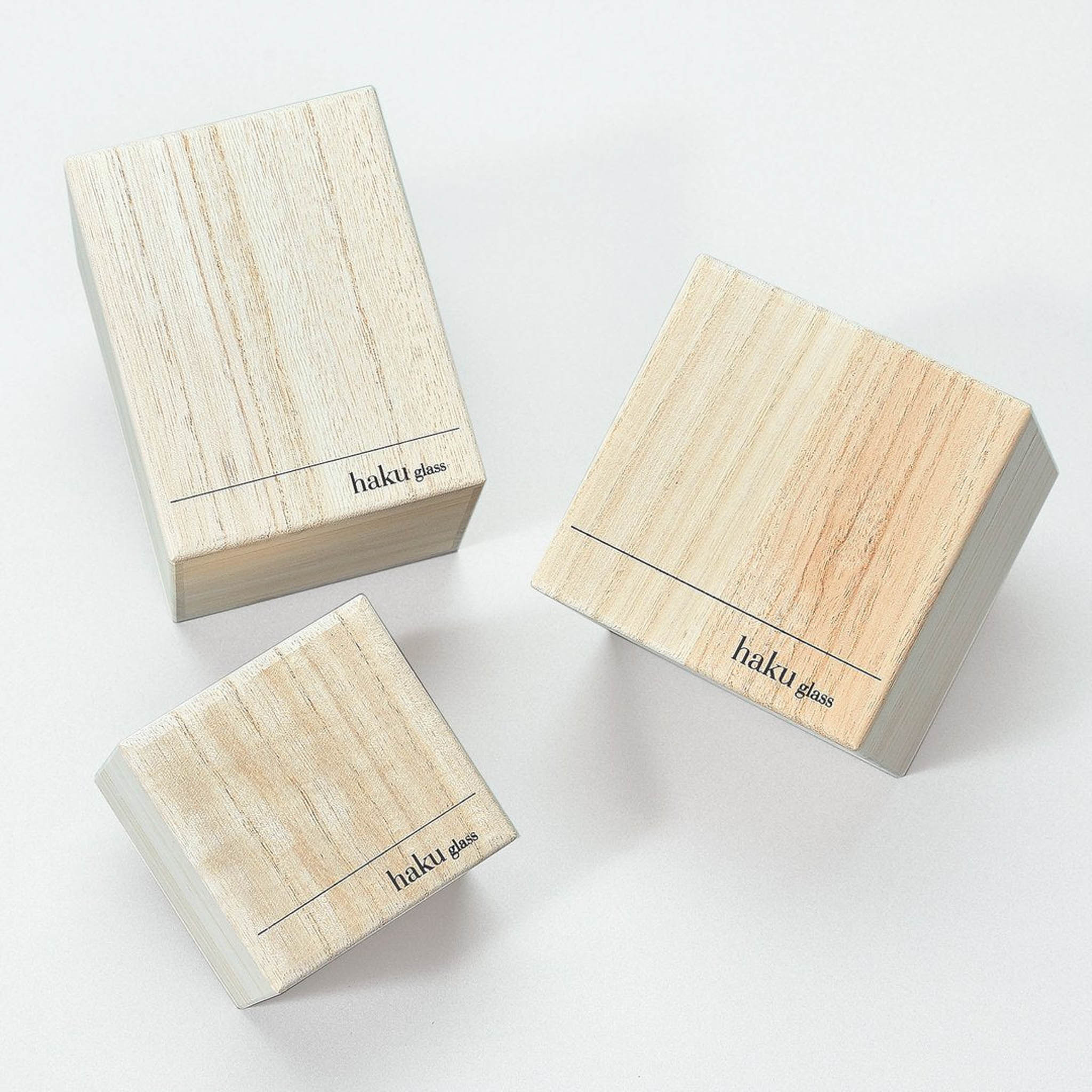 江戸切子 ぐい呑み | homura 焔 | 瑠璃 | haku硝子