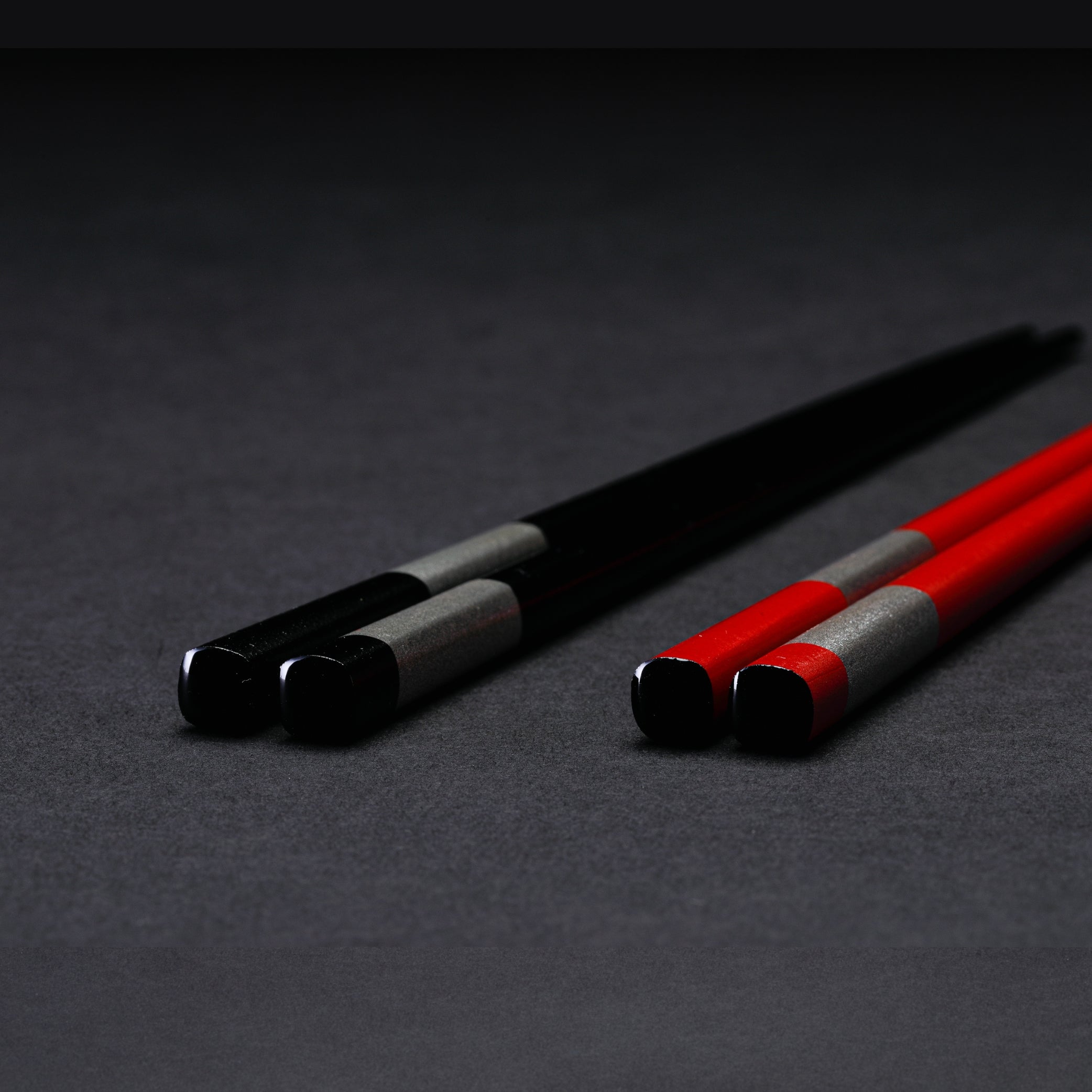 【生産停止】輪島漆 箸 | 市松模様 | 黒 | 田谷漆器店