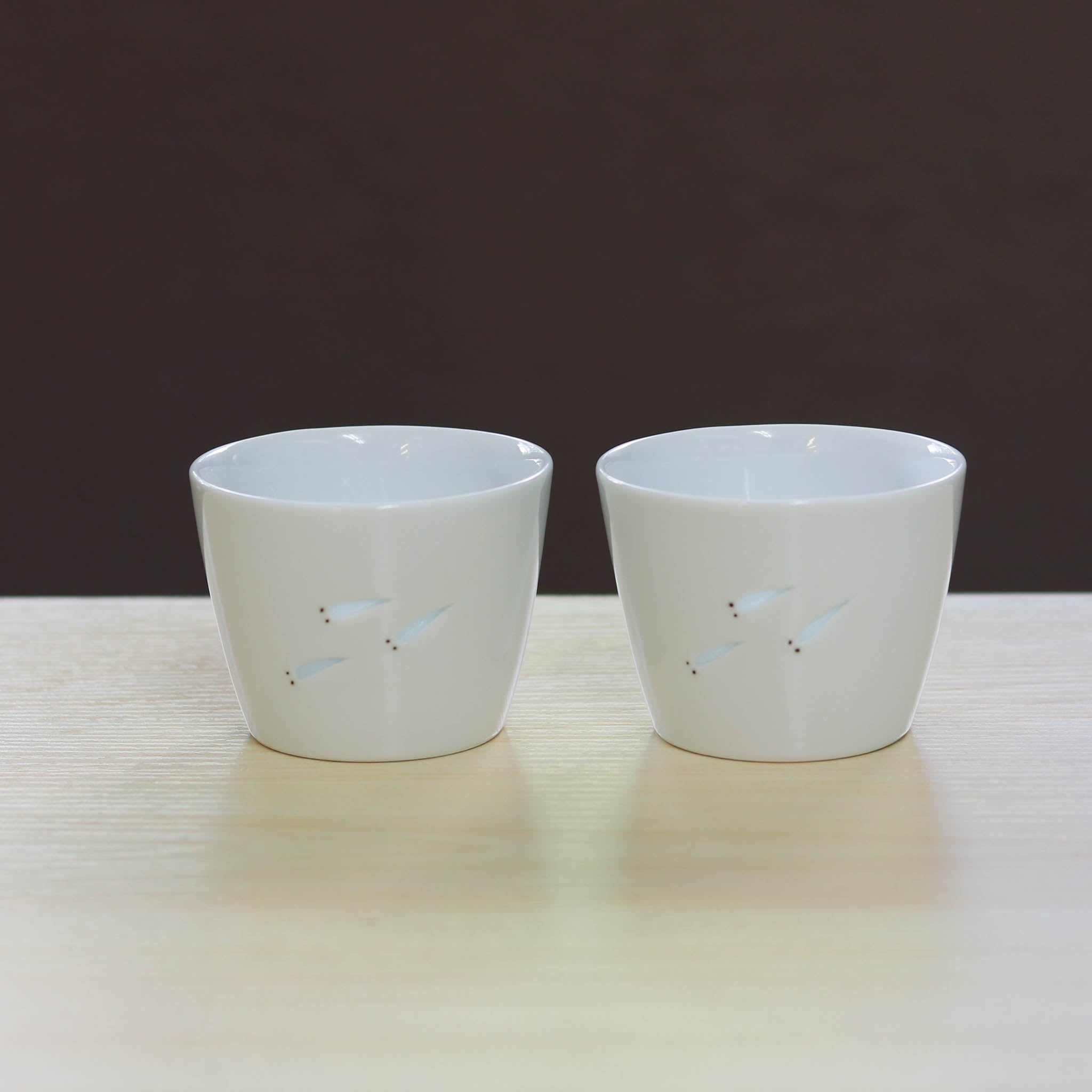 波佐見焼 カップ | ほたるメダカ 2個セット | M | 光春窯