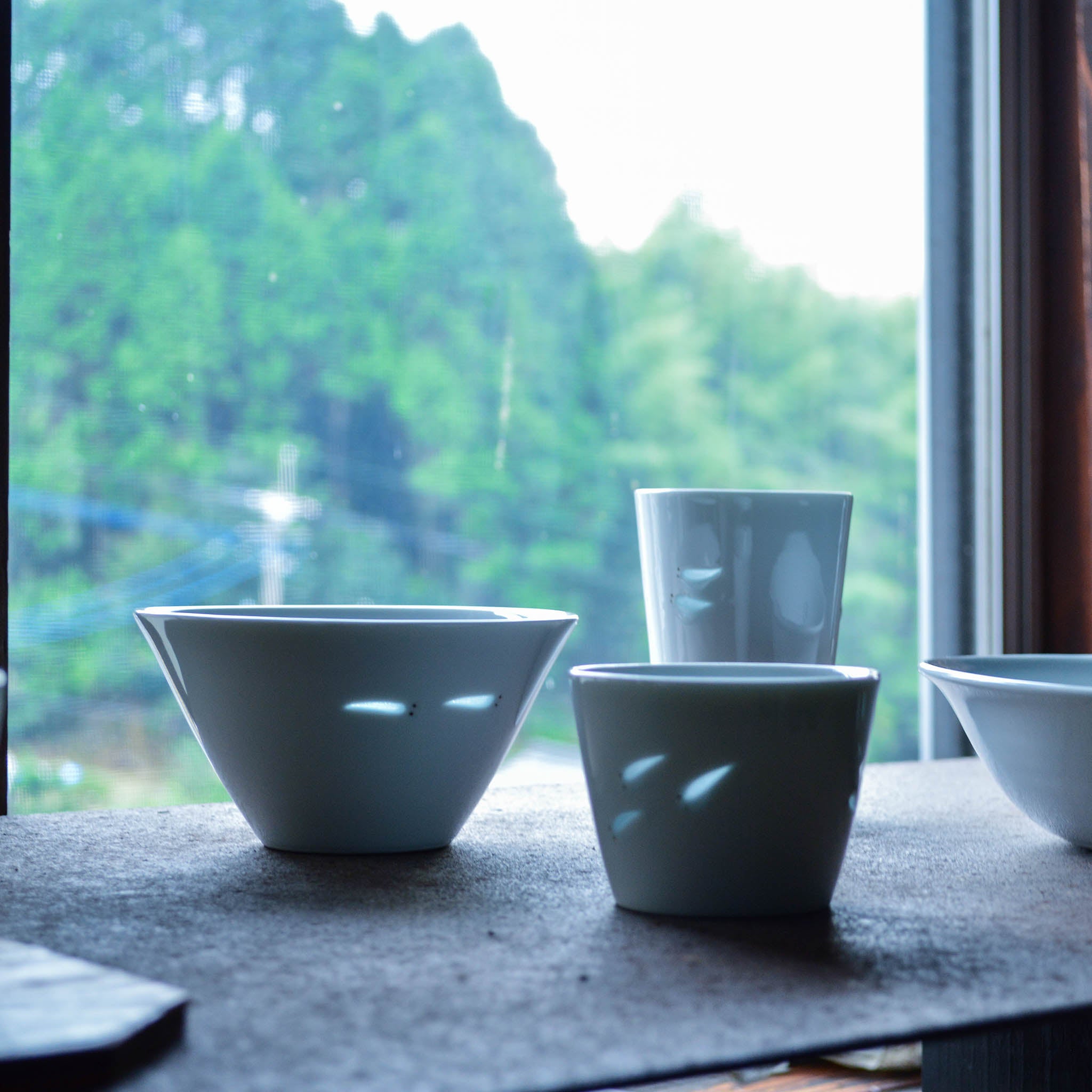 波佐見焼 フリーカップ | ほたるメダカ  | L | 光春窯